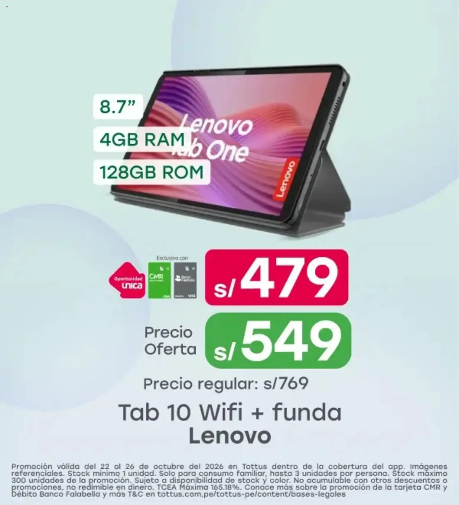 Catalogo de Tottus: Refrigeradora SBS Electrolux 22 de octubre al 26 de octubre 2026 - Pag 3