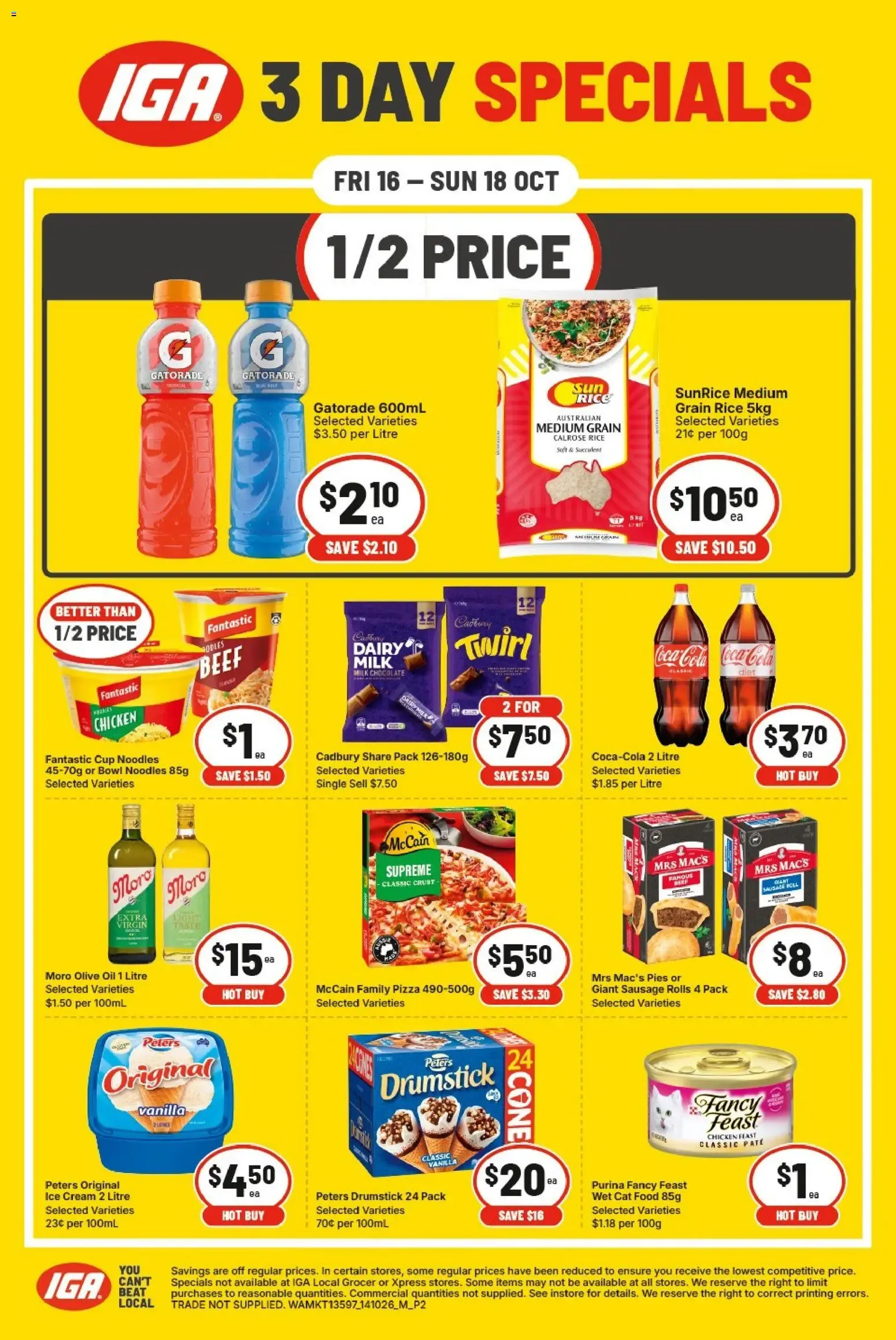 IGA 3 DAY SPECIALS - Catalogue valid from 16 October to 18 October 2026 - page 2