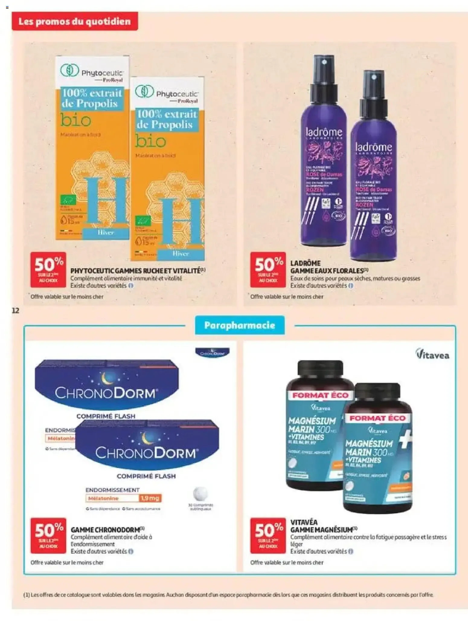 Auchan Les promos du moment à partir du 29/09/2026 - promo en ligne du 29 septembre au 11 octobre 2026 - Catalogue page 12