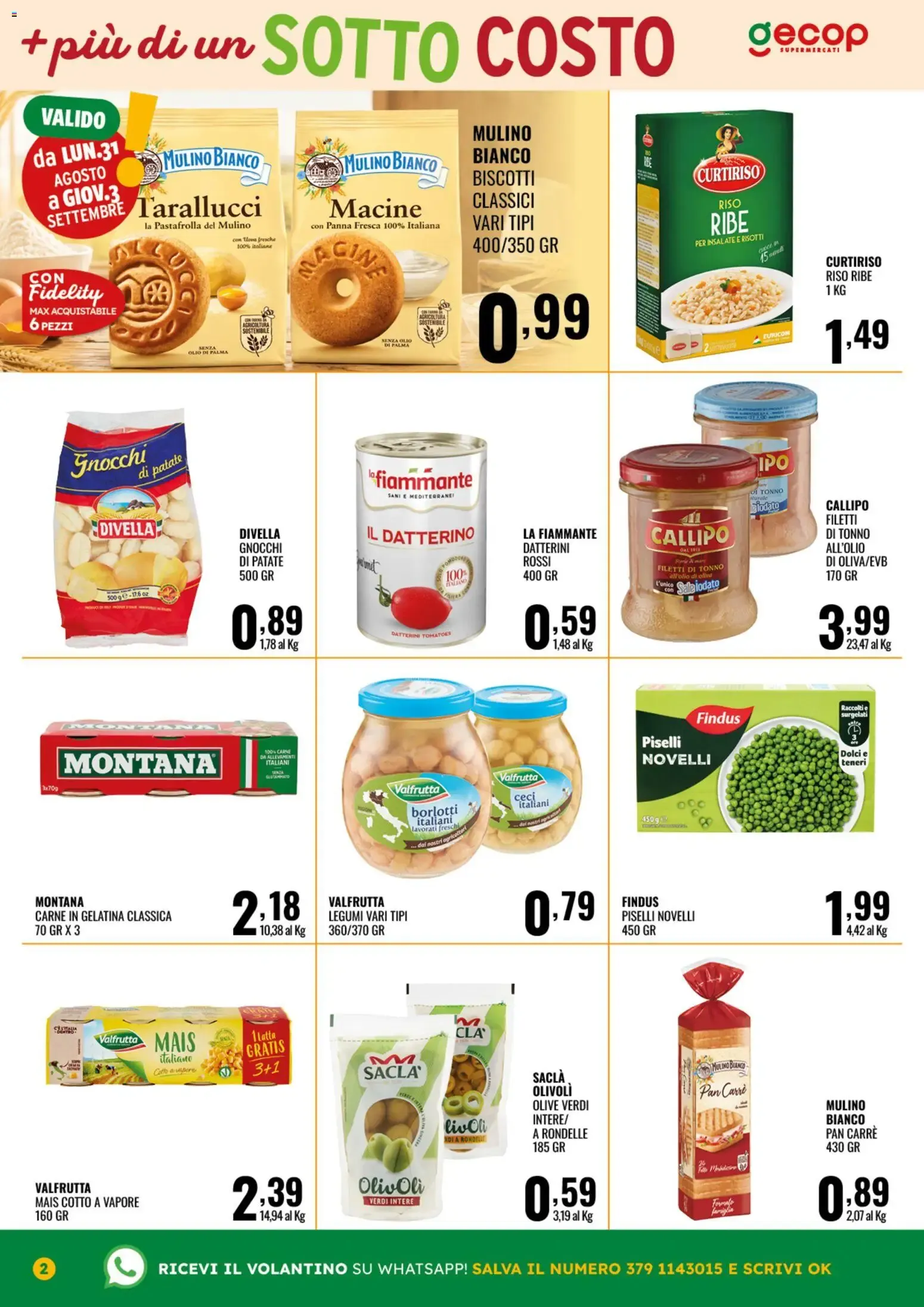 Nuovo GECOP volantino dal 24/08/2026 > offerte anteprima 🛍️ da 24 agosto a 6 settembre di 2026 - Pagina del volantino 2