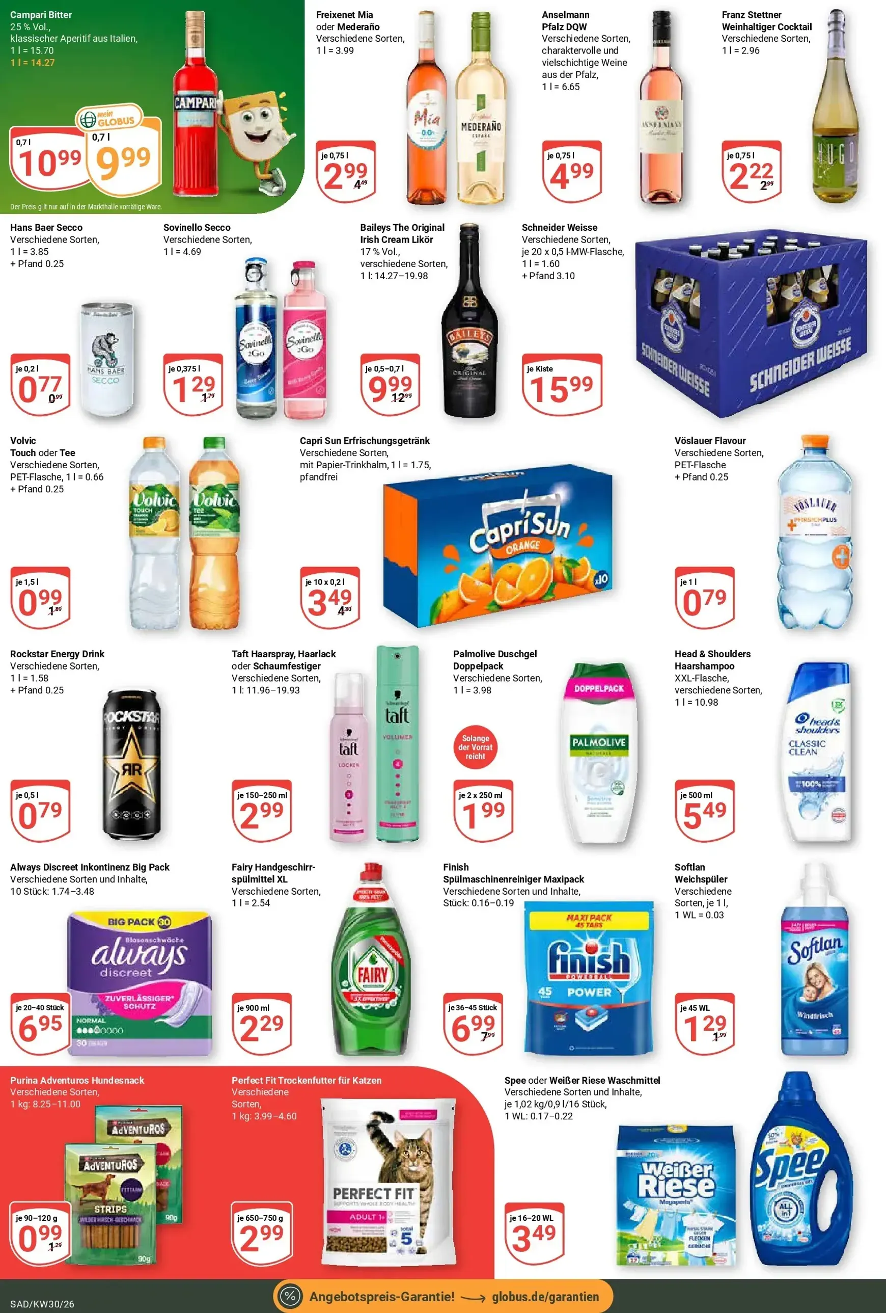 Globus - Globus: Wochenangebote Prospekt – von Montag 20.07.2026 bis Samstag 01.08.2026 von 20. Juli bis 1. August 2026 - Prospekt seite 8