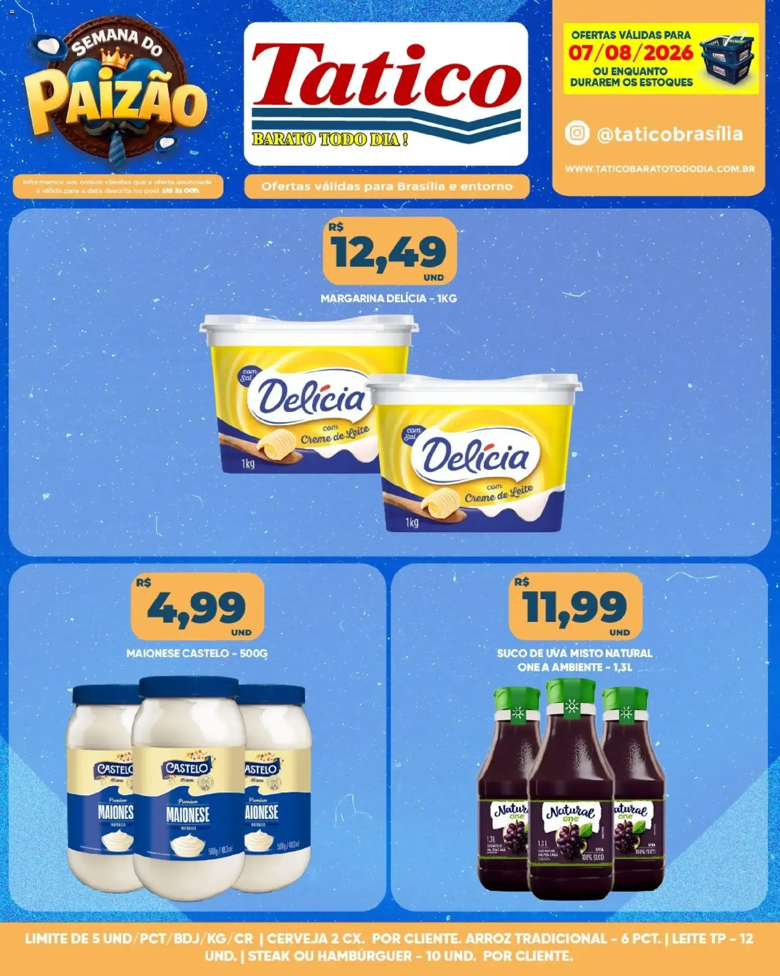 Encarte de Tatico ofertas Fim de Semana de 08/08/2026 | Promoções Online 8 de agosto até 9 de agosto 2026 - Pagina 24