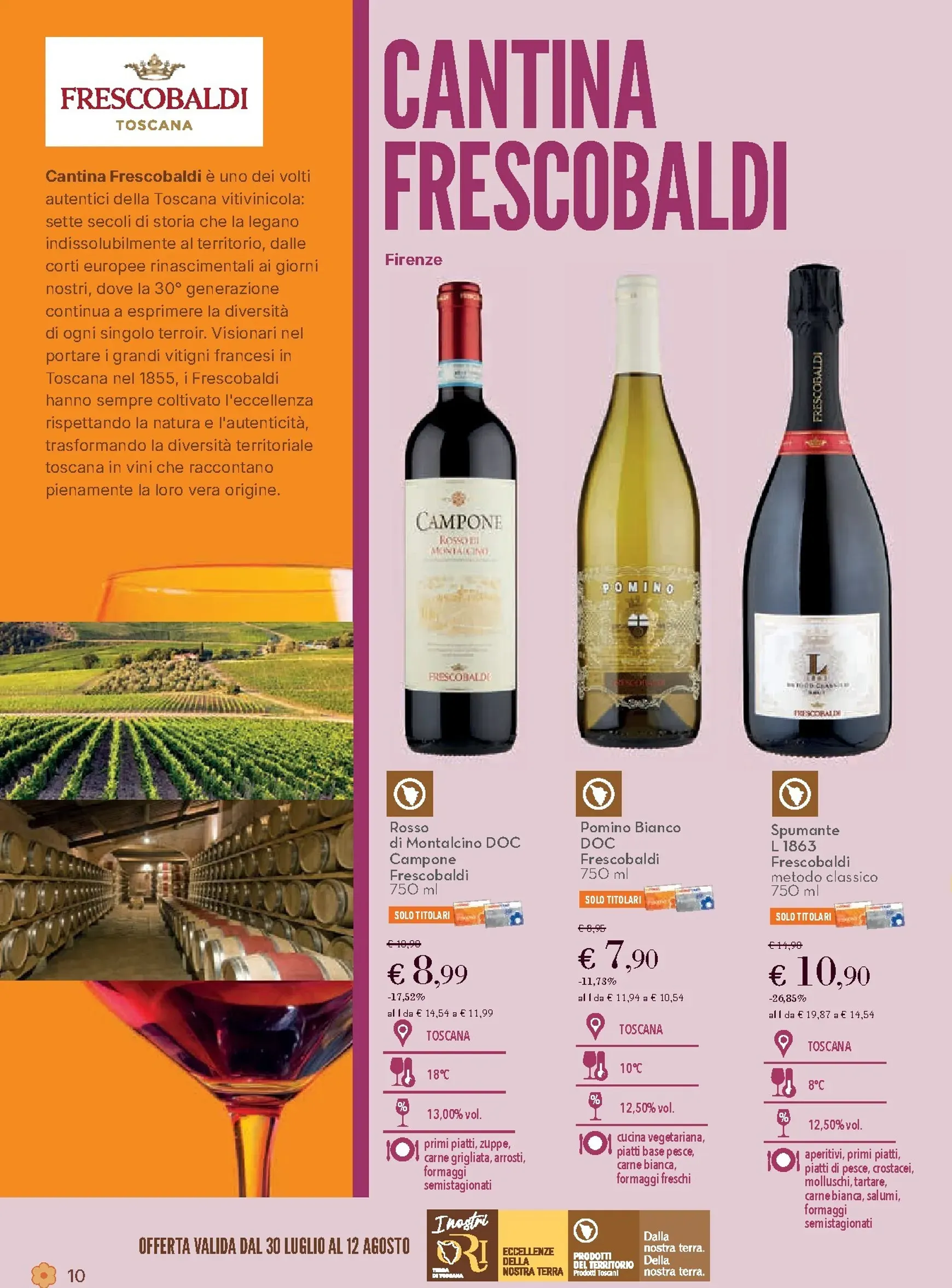 Conad Come Parli: La Toscana parola per parola da 30 luglio a 12 agosto di 2026 - Pagina del volantino 10