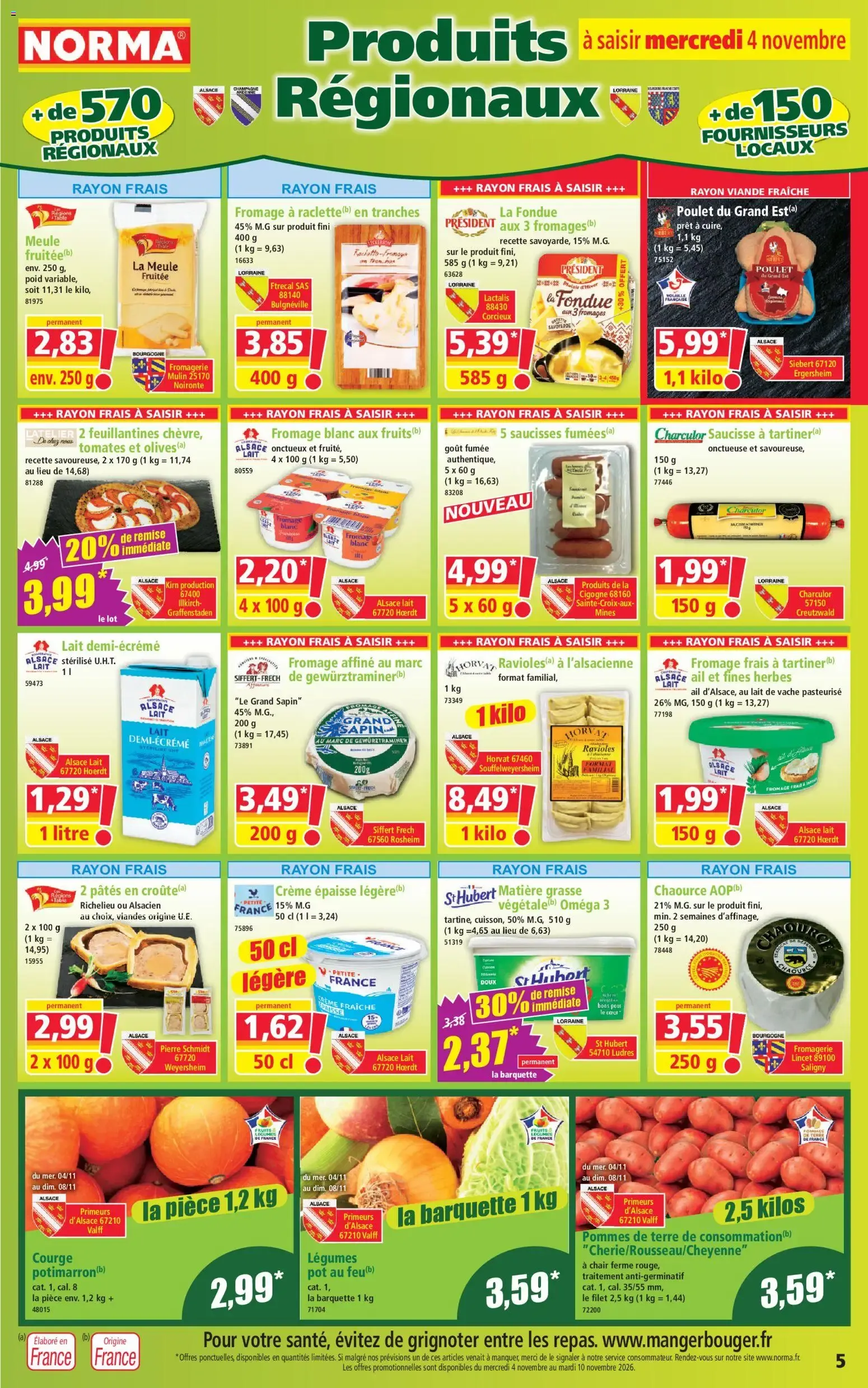 Norma catalogue à partir du 04/11/2026 - promo en ligne du 4 novembre au 10 novembre 2026 - Catalogue page 5