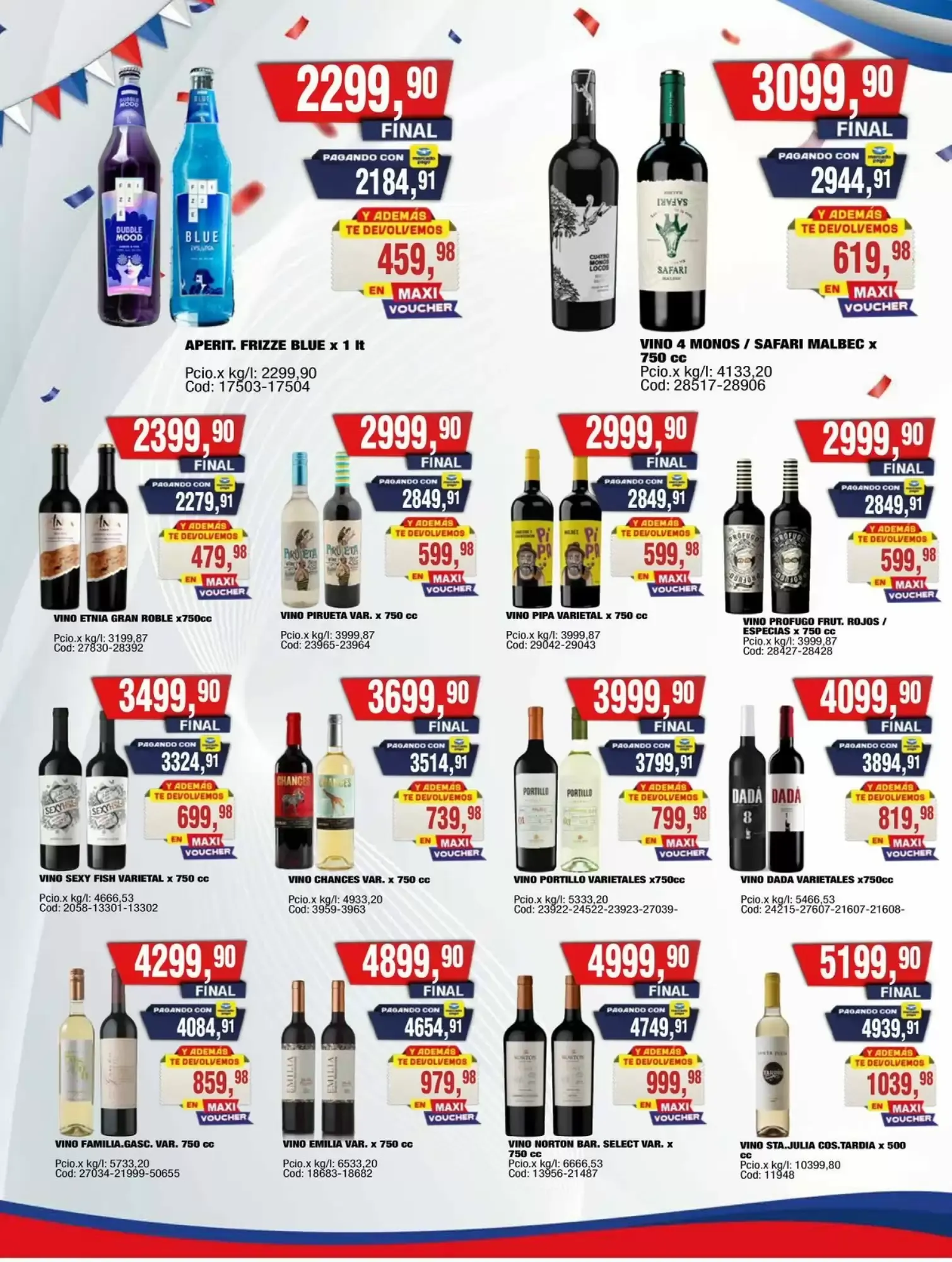 Ofertas de SUPERMERCADO MAYORISTA MAXICONSUMO 3 de agosto al 9 de agosto 2026 - Página 23 del catálogo