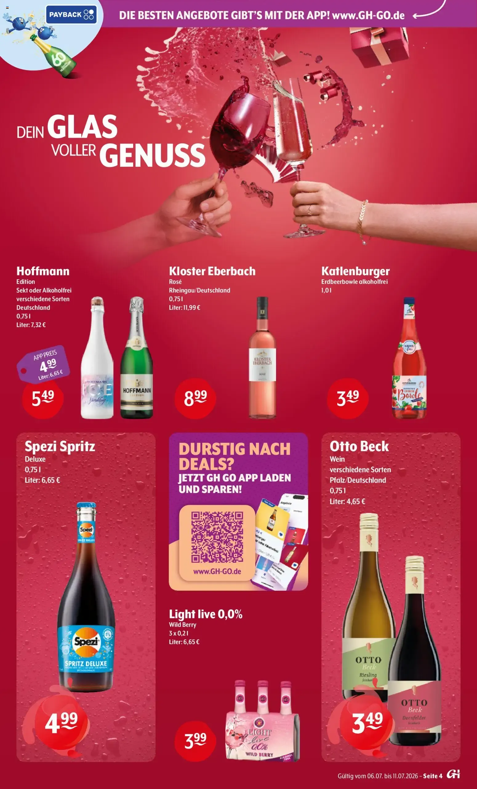 Getränke Hoffmann - Jubiläumsdeals von 6. Juli bis 11. Juli 2026 - Prospekt seite 4