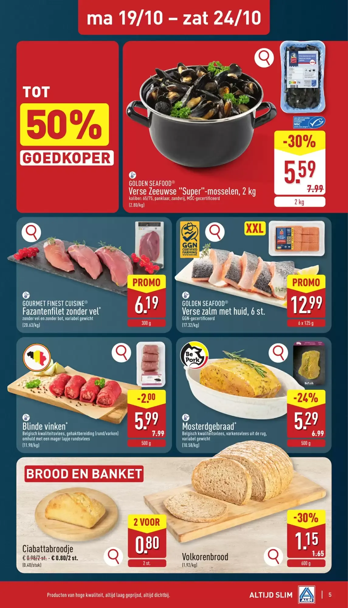 ALDI Folder van ma 19/10 t.e.m. zat 24/10 van 19 oktober tot 24 oktober 2026 - folder pagina 5