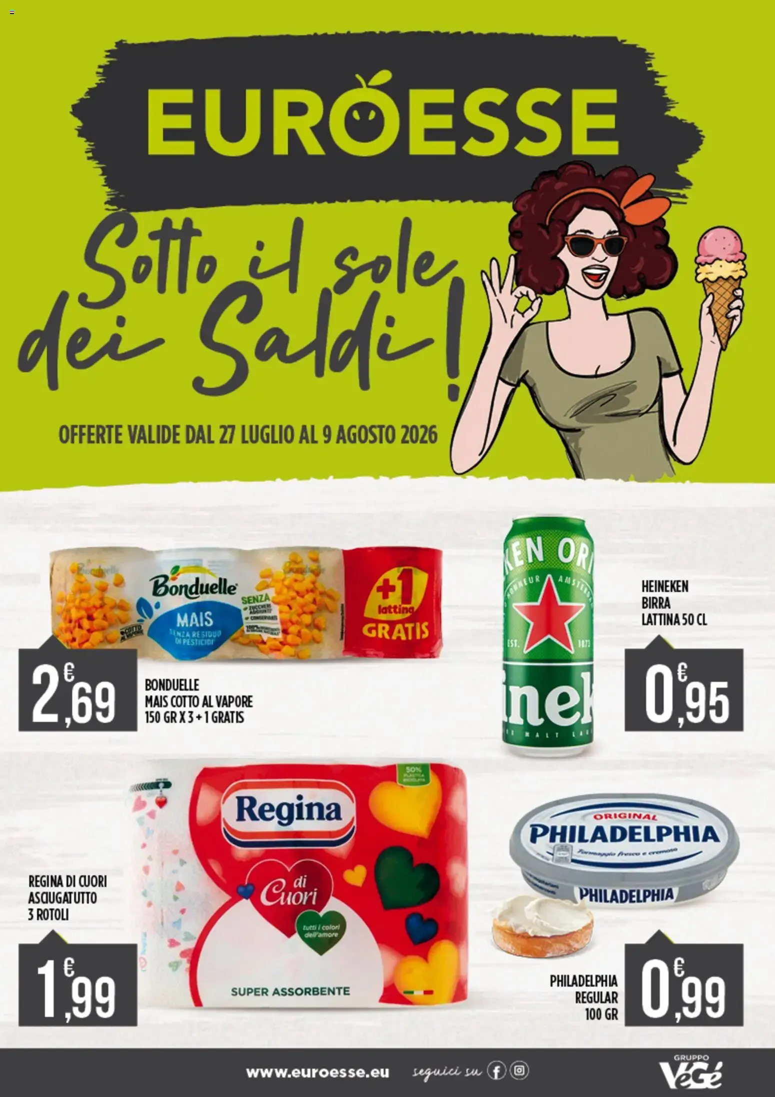 Euroesse volantino dal 27/07/2026 - online Offerte da 27 luglio a 9 agosto di 2026 - Pagina del volantino 1