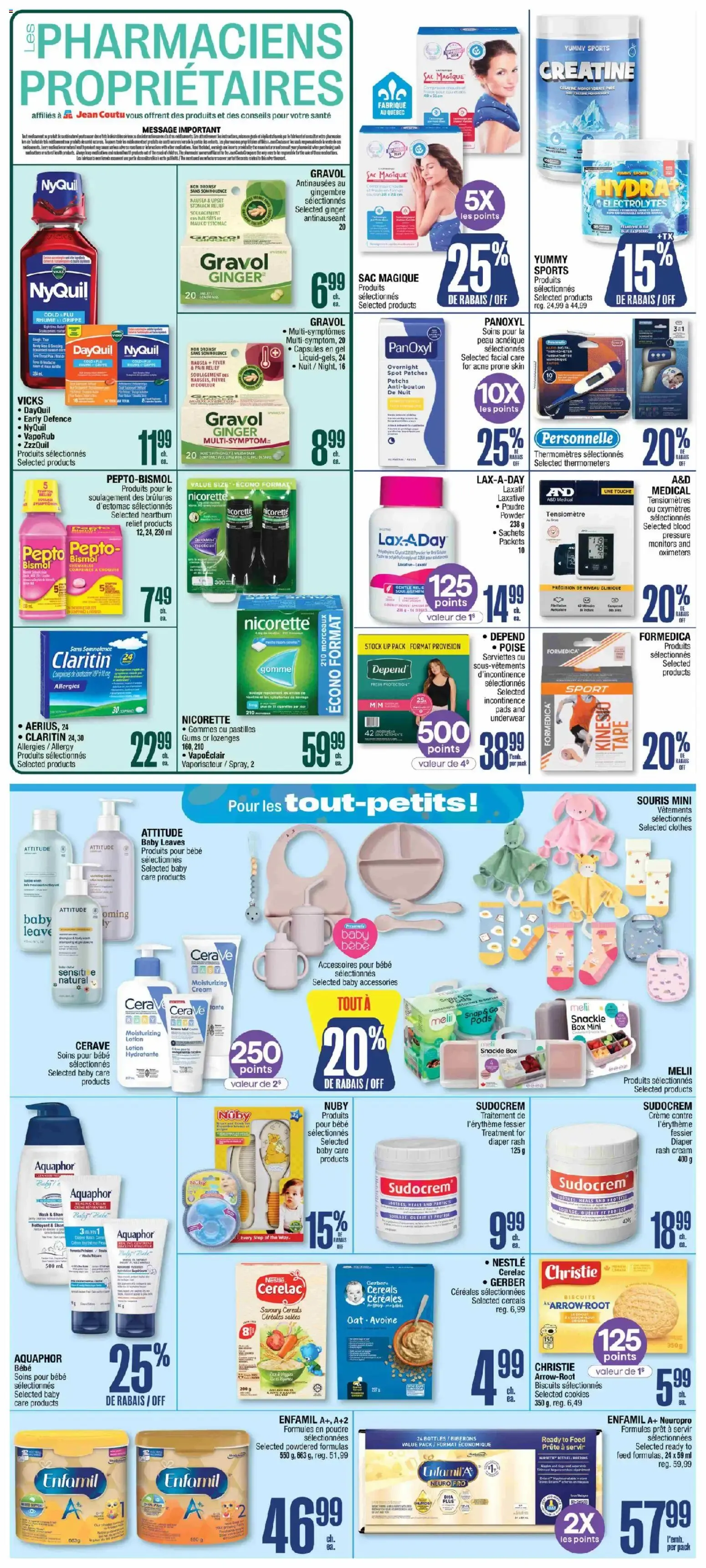 Jean Coutu circulaire from Oct 8, 2026 > weekly specials & deals from October 8 to October 14 2026 - flyer page 4