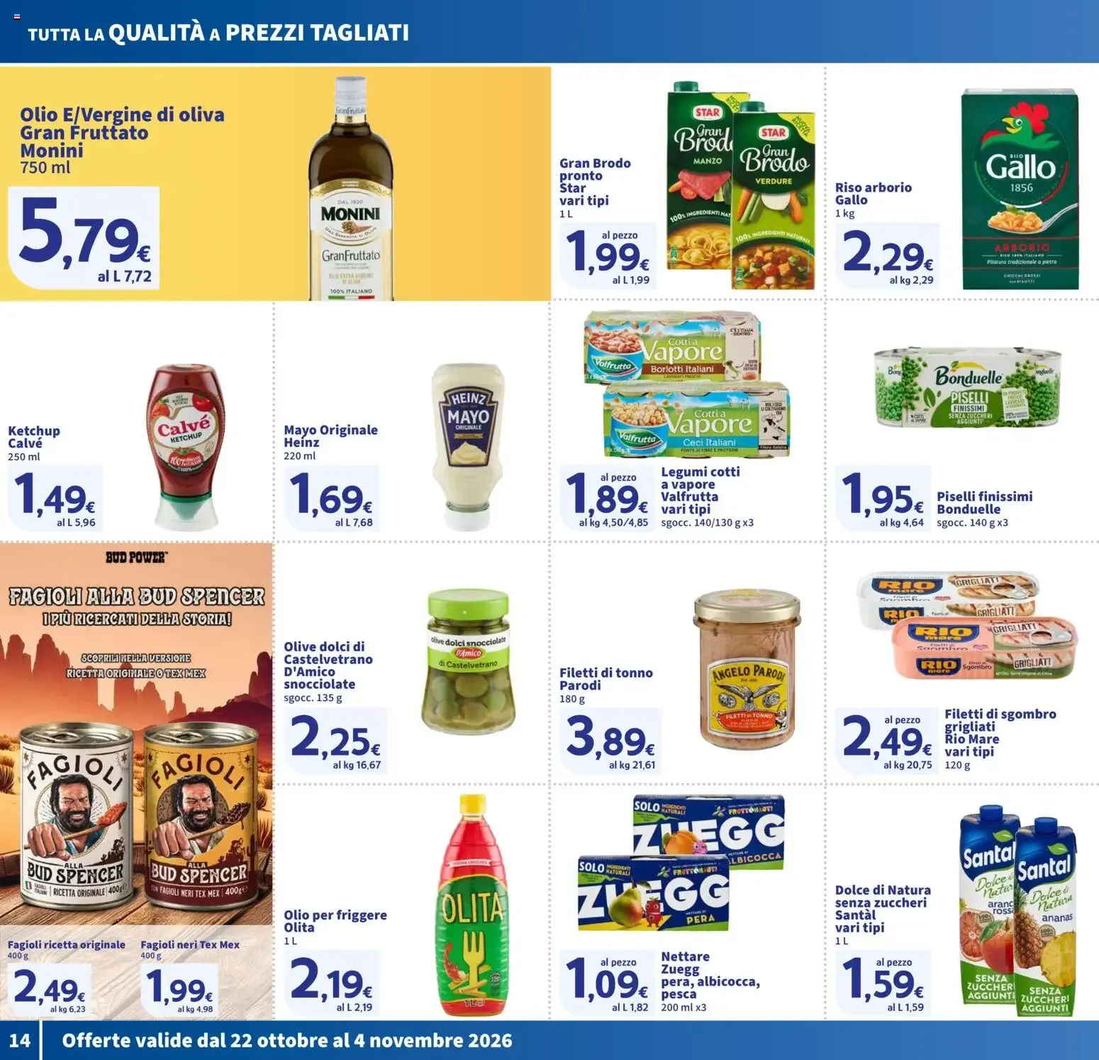 + Gusto - Prezzo da 22 ottobre a 4 novembre di 2026 - Pagina del volantino 14