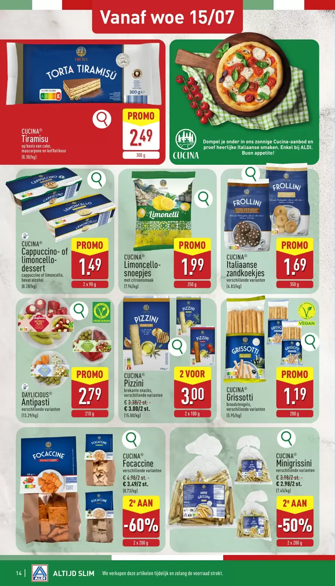 ALDI Folder van ma 13/07 t.e.m. zat 18/07 van 13 juli tot 18 juli 2026 - folder pagina 14