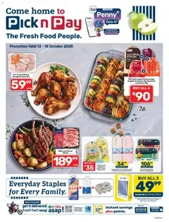 Pick n Pay Specials 12/10/2026 + Liquor catalogue this week