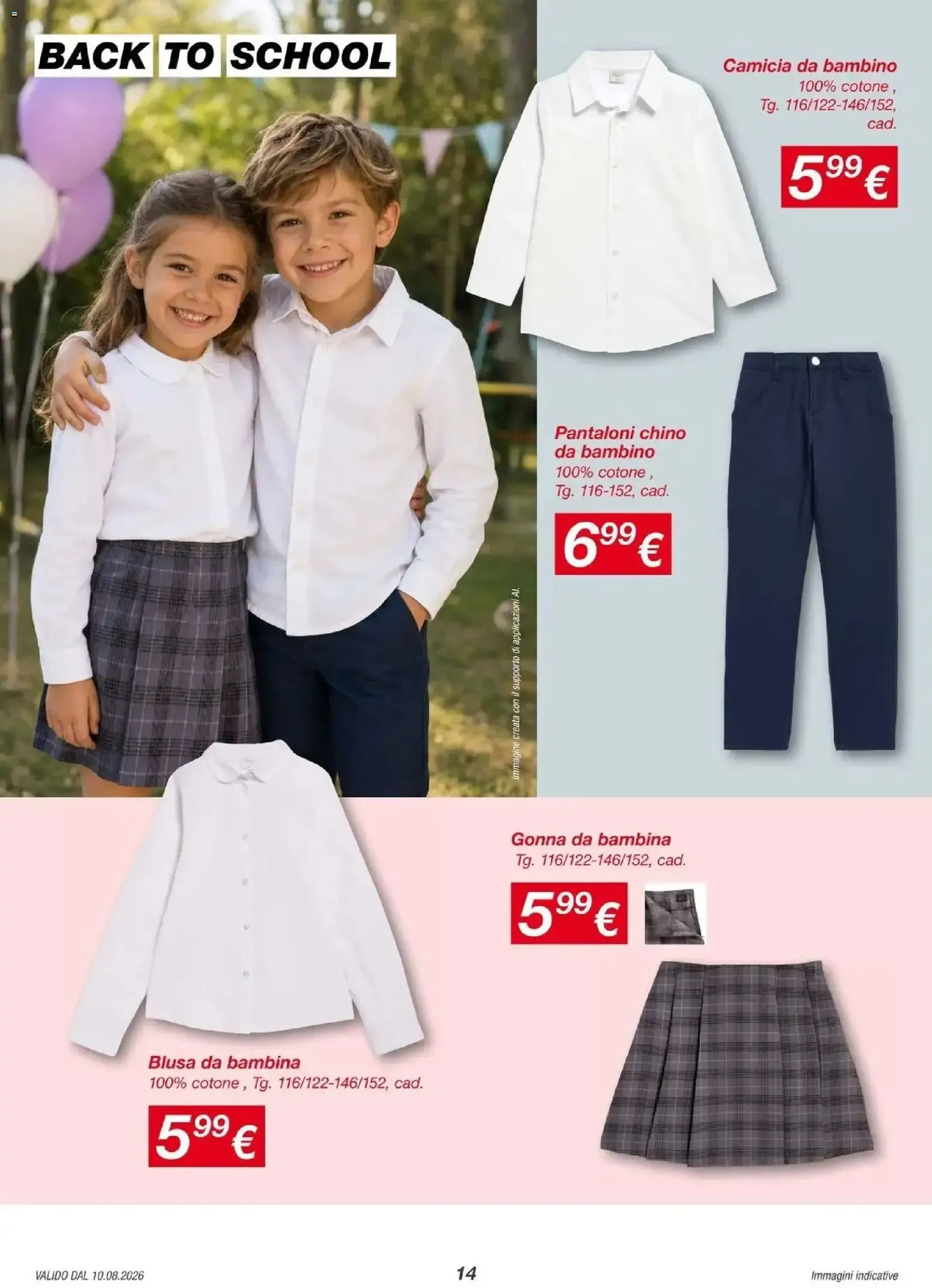 Più divertimento a scuola da 10 agosto a 16 agosto di 2026 - Pagina del volantino 14