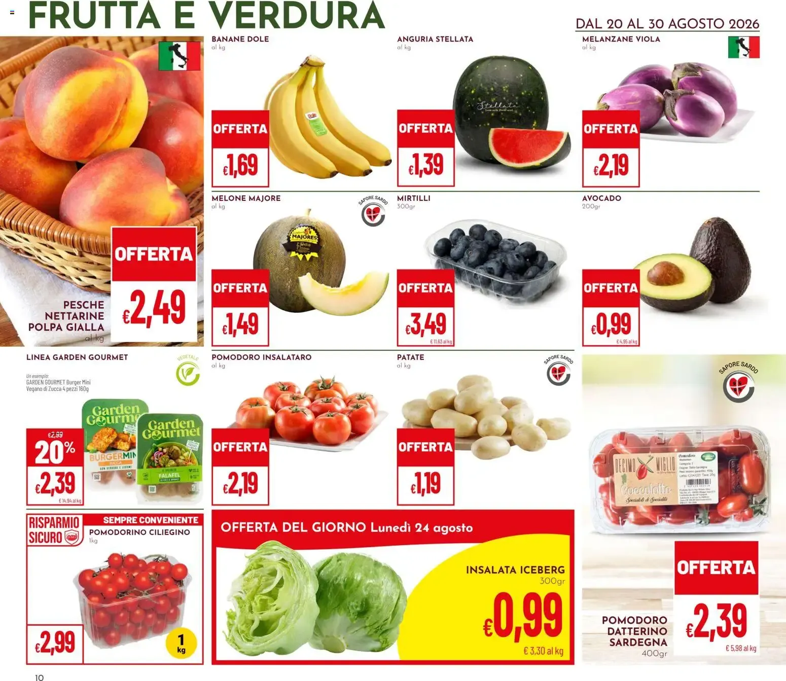 Iper Pan & Super Pan: Sconti 30%, 40%, 50% da 20 agosto a 30 agosto di 2026 - Pagina del volantino 10