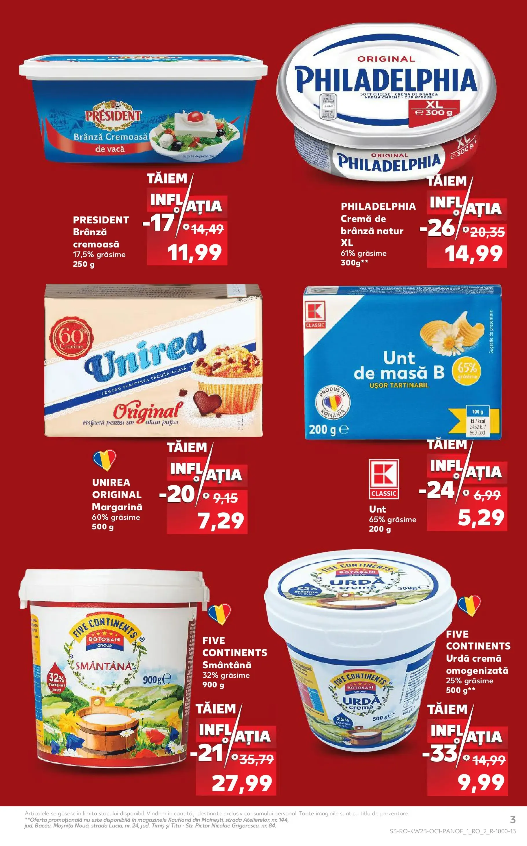 Catalog Kaufland Catalog Tăiem inflația 03.06.2026 - Revista si Oferta de la 3 iunie până la 30 iunie 2026 - Revista Pagina 3