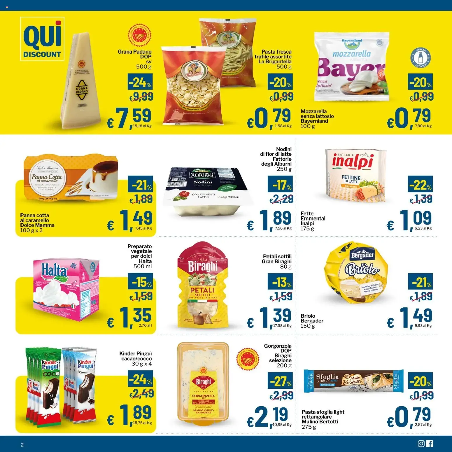 Qui Discount volantino dal 06/10/2026 - online Offerte da 6 ottobre a 18 ottobre di 2026 - Pagina del volantino 2