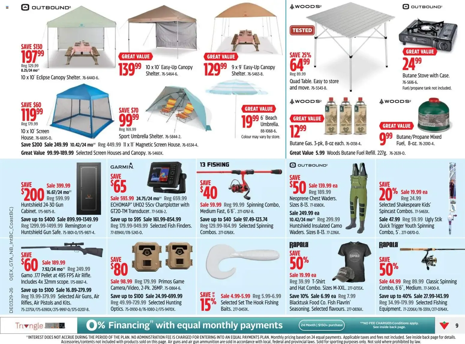Canadian Tire weekly flyer from Jul 16, 2026 > weekly specials & deals from July 16 to July 22 2026 - flyer page 9