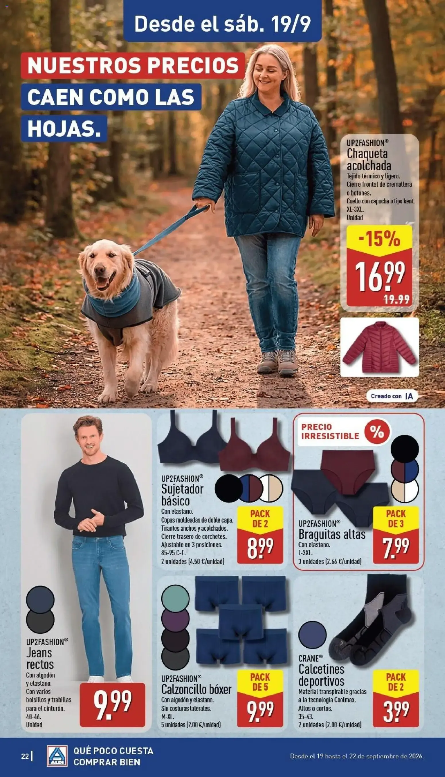 Catálogo de Aldi folleto Península del 14/09/2026 | Catálogo 14 de septiembre al 20 de septiembre 2026 - Página 22