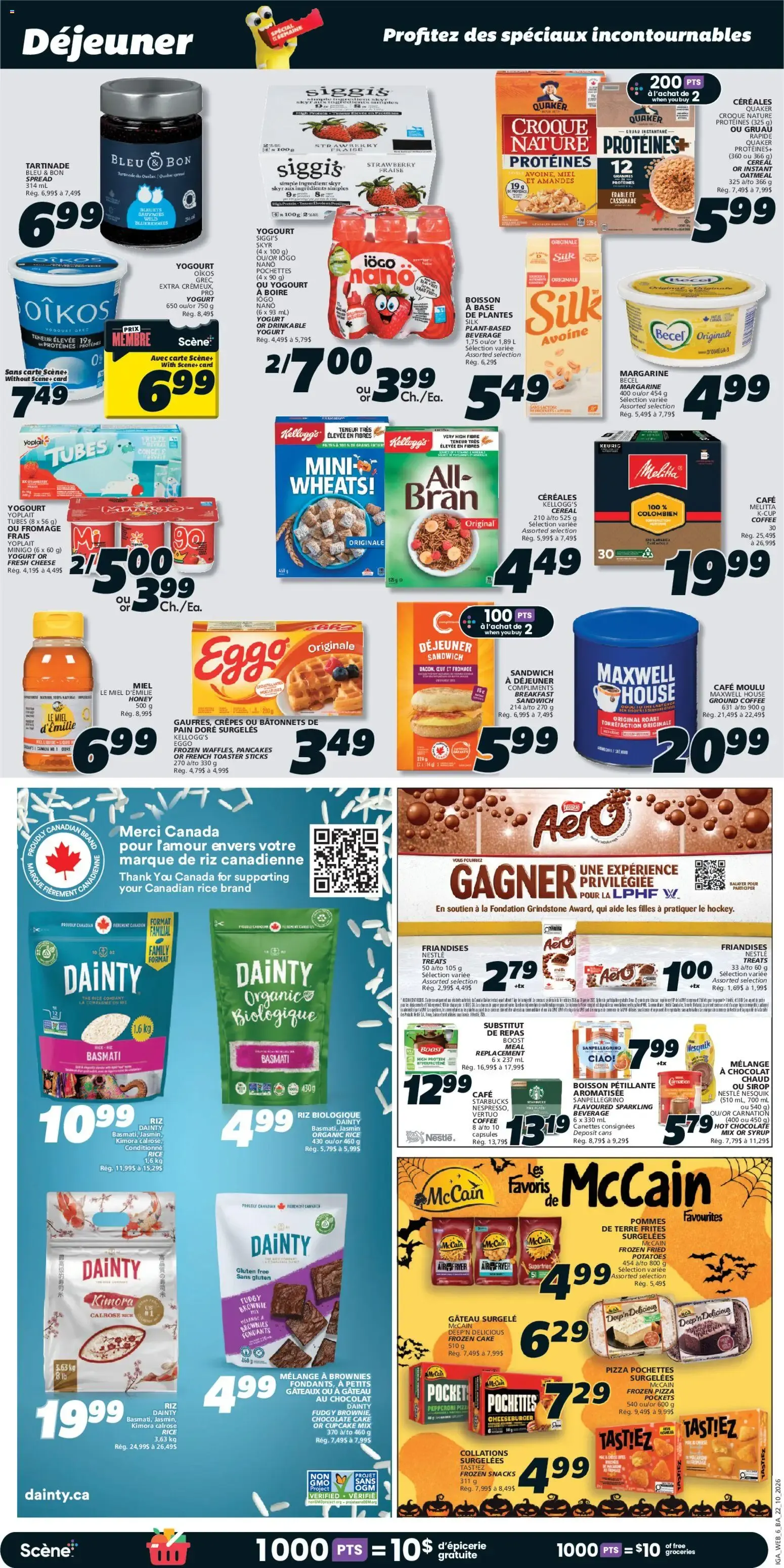 IGA weekly flyer / circulaire from Oct 22, 2026 > weekly specials & deals from October 22 to October 28 2026 - flyer page 8