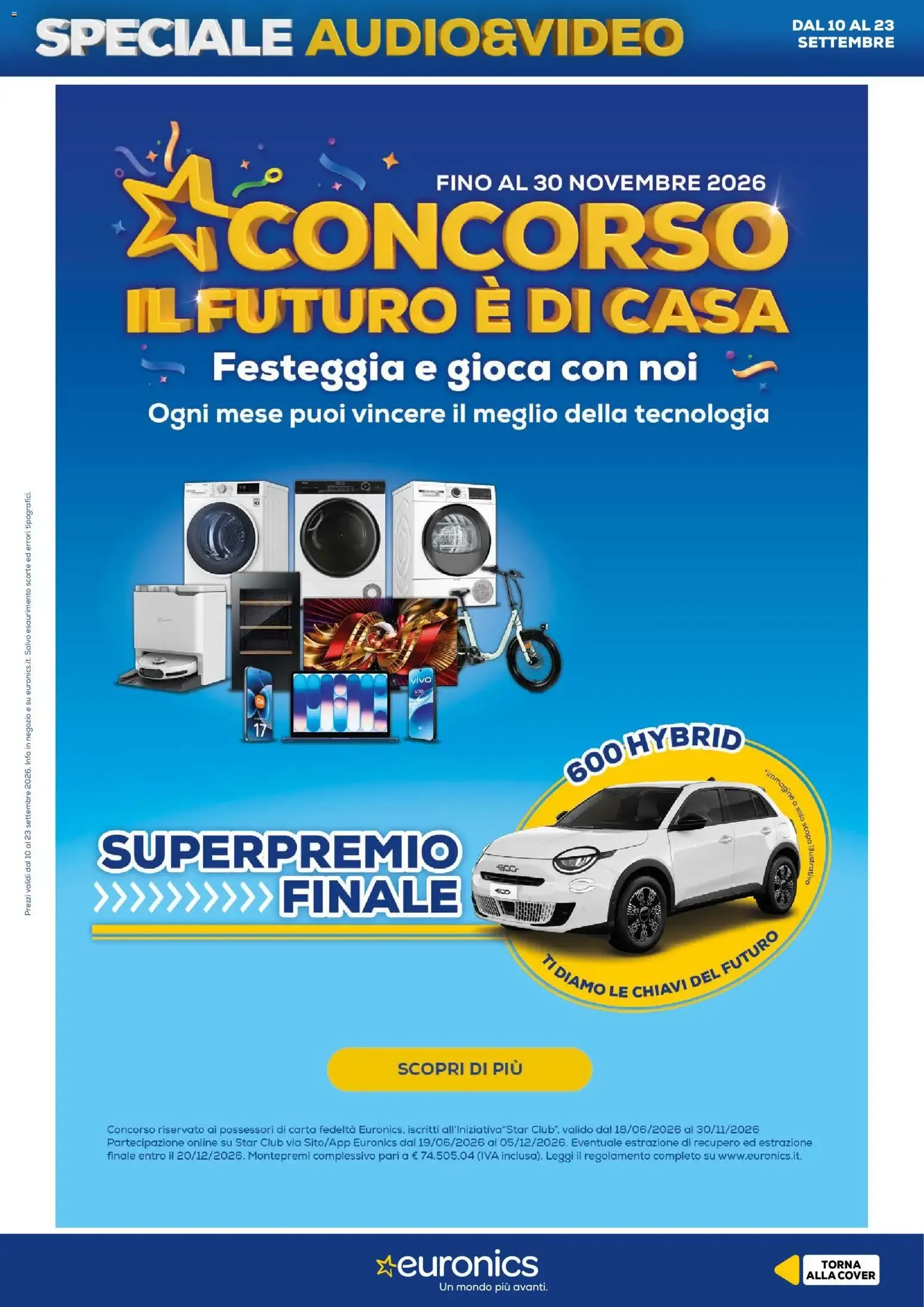 Nuovo Euronics volantino Audio Video dal 10/09/2026 > offerte anteprima 🛍️ da 10 settembre a 23 settembre di 2026 - Pagina del volantino 4