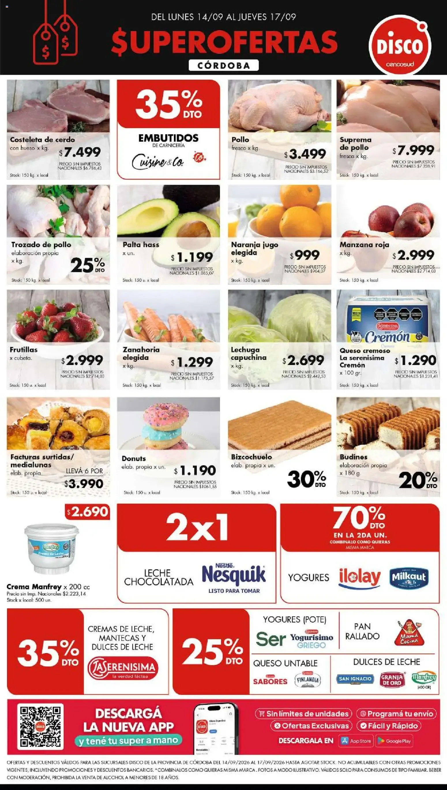 Disco - SÚPER OFERTAS CÓRDOBA