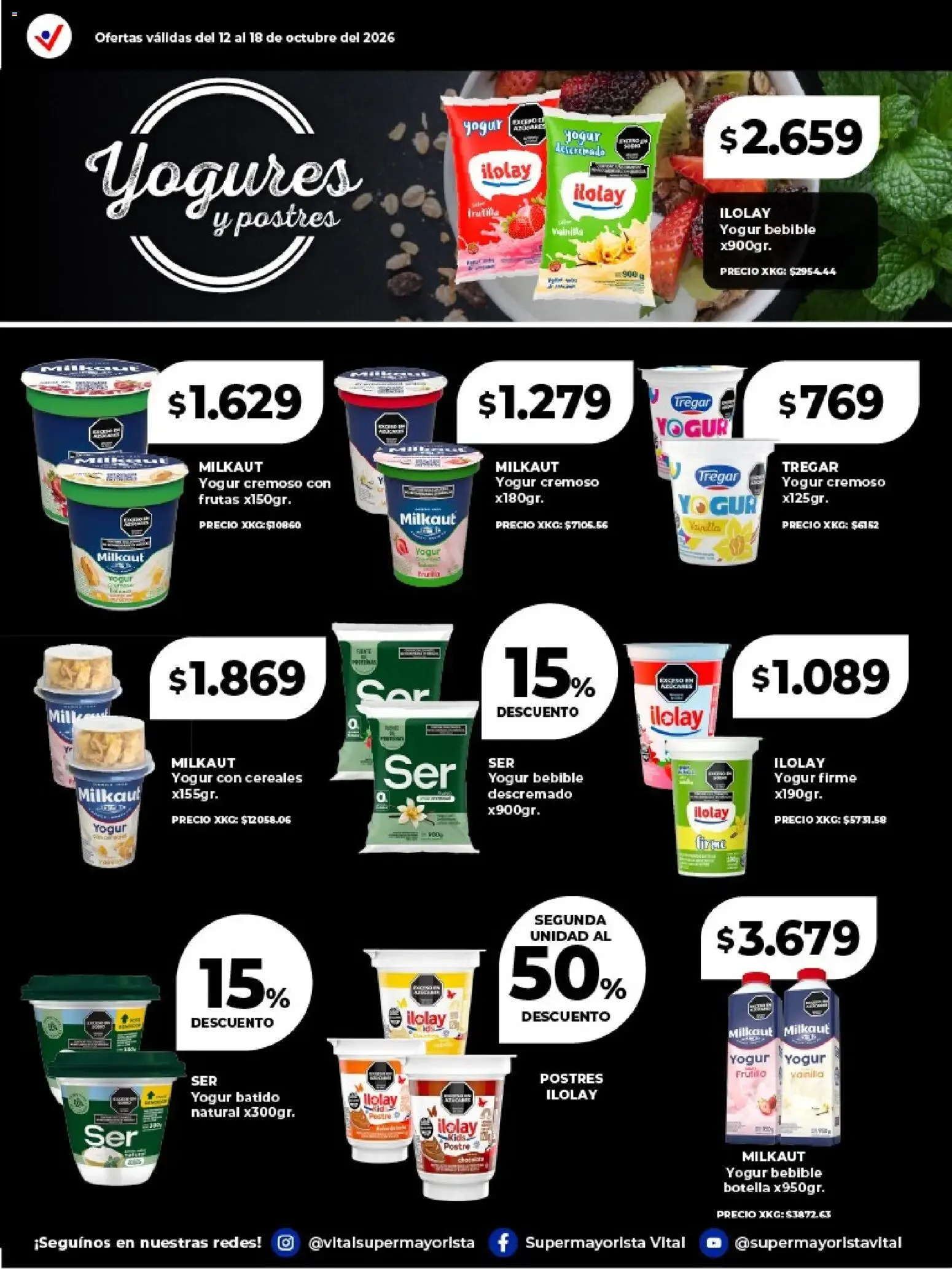Ofertas de Vital - Especial de frescos || del 12/10/2026 - 18/10/2026 || Catálogo 12 de octubre al 18 de octubre 2026 - Página 5 del catálogo