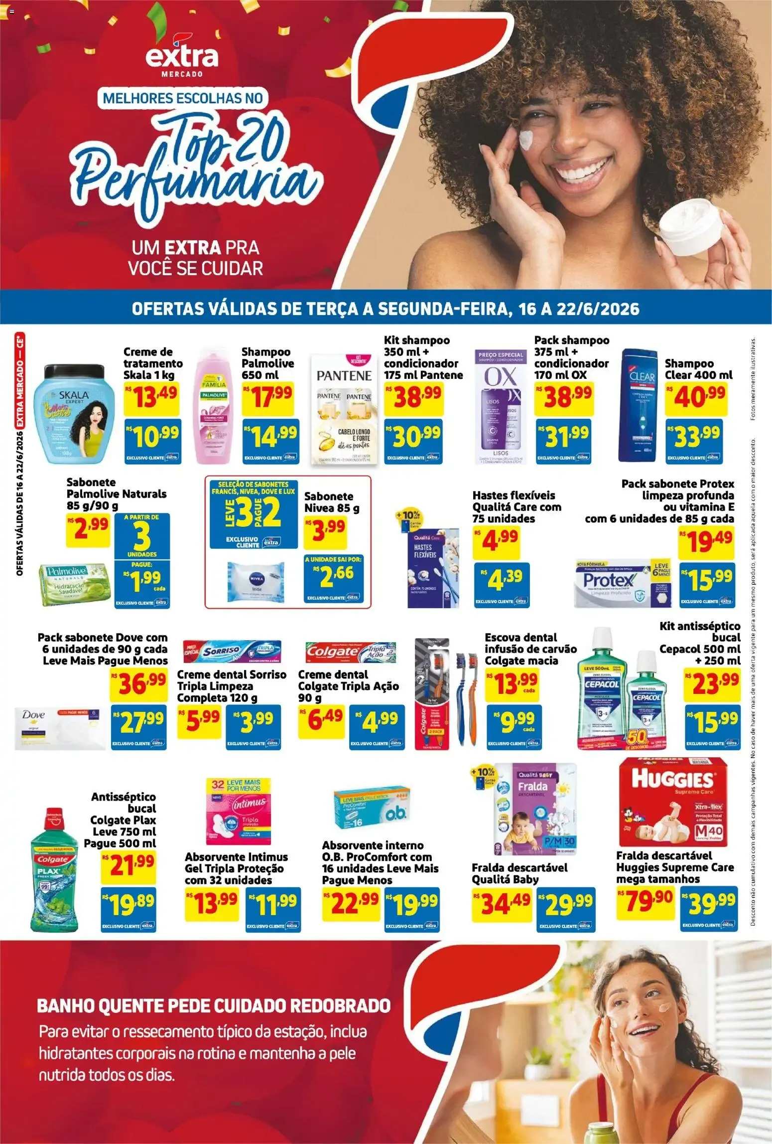 Encarte de Folheto Extra ofertas de Mercado Semanal de 16/06/2026 | Promoção 16 de junho até 22 de junho 2026 - Pagina 1