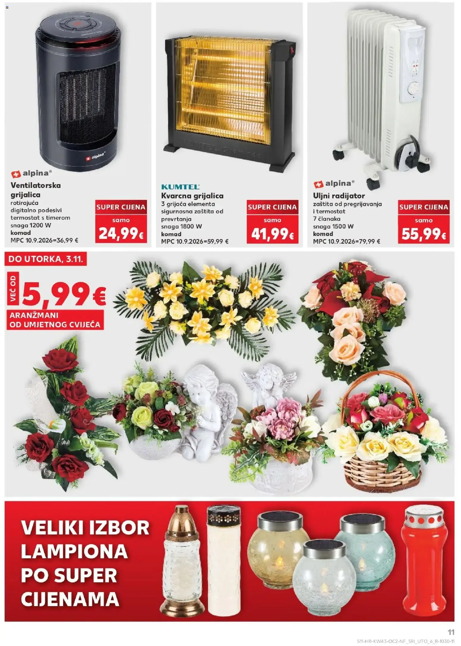 Katalog Kaufland Katalog novi od 21.10.2026 na listanje > letak digitalni od 21. listopada do 27. listopada 2026. - Pregled Stranica 11
