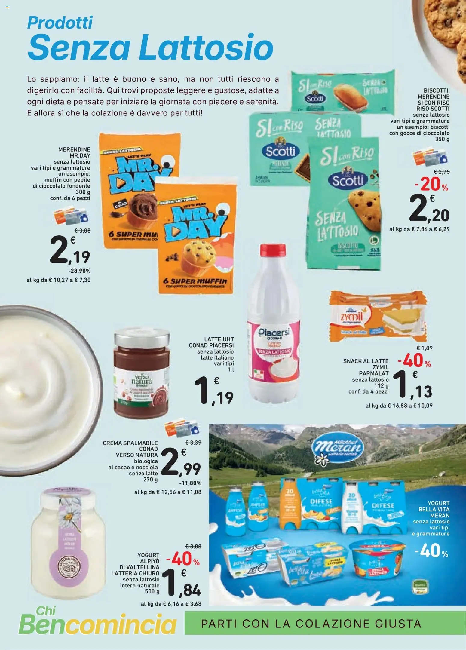 Conad Superstore: Chi Bencomincia, Parti con la colazione giusta da 26 agosto a 8 settembre di 2026 - Pagina del volantino 12
