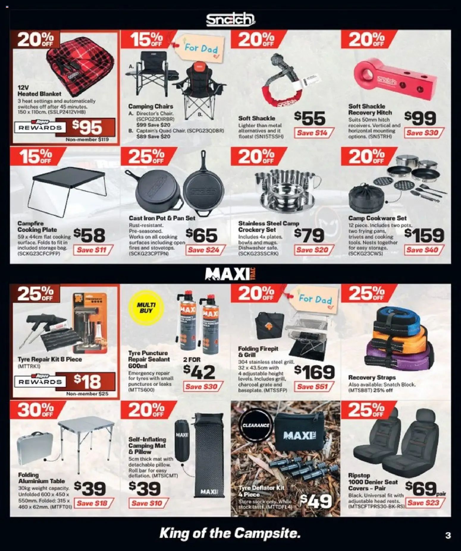 Repco: Deck out Dad's happy place. from 5 August to 18 August 2026 - Catalogue Page 3