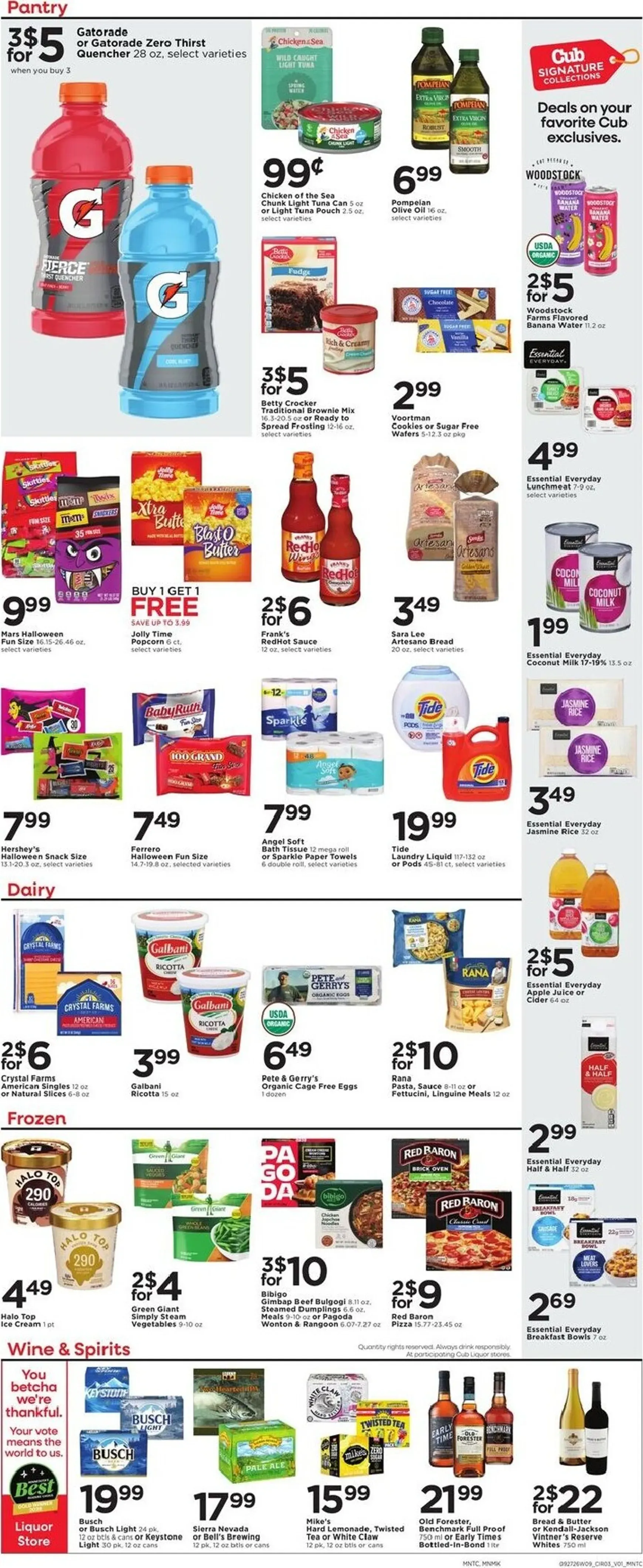 Weekly ad Current Cub leaflet valid from Sunday 09/27/2026 to Saturday 10/03/2026 from September 27 to October 3 2026 - Page 7