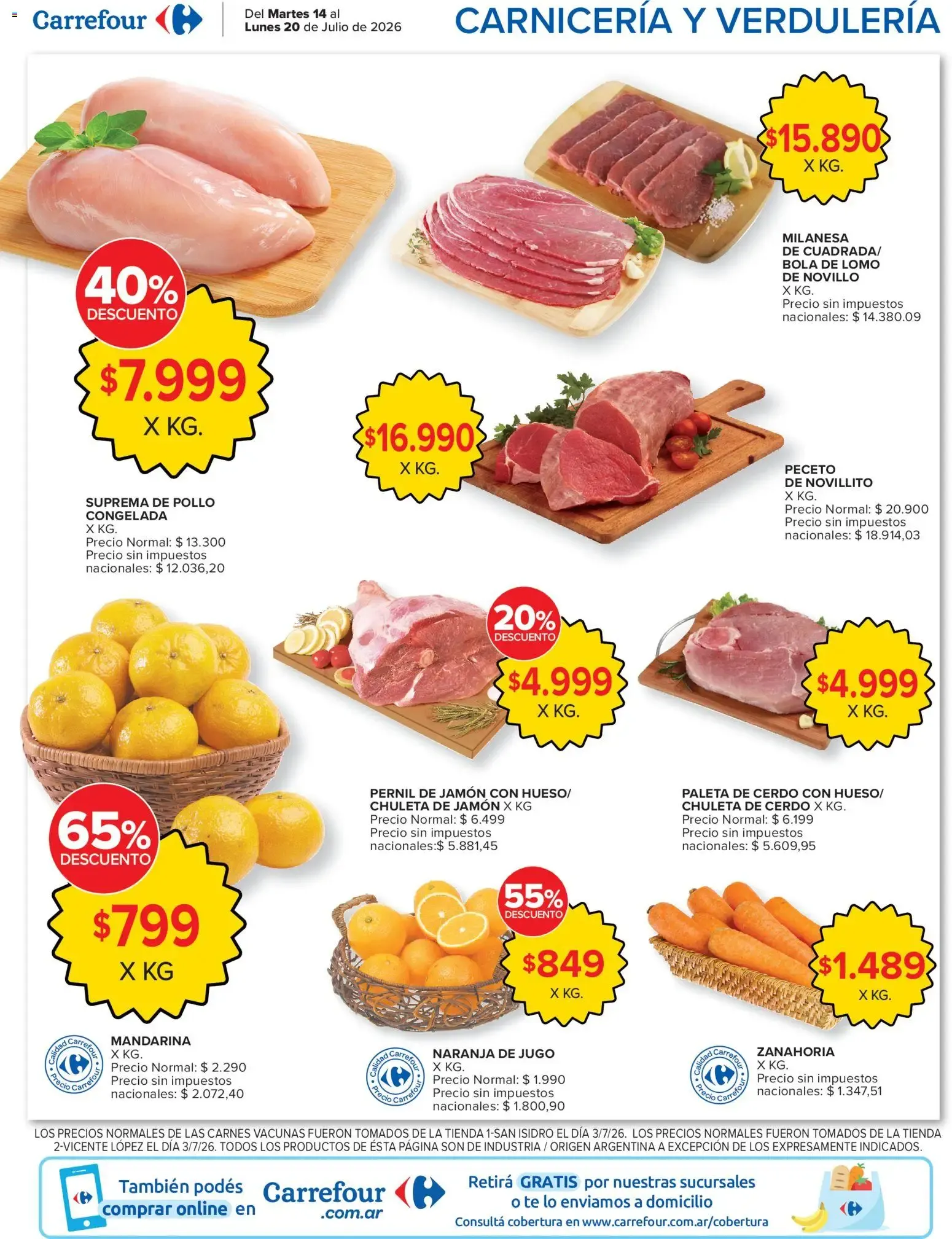 Ofertas de Carrefour ofertas || del 14/07/2026 - 21/07/2026 || Promociones 14 de julio al 20 de julio 2026 - Página 7 del catálogo