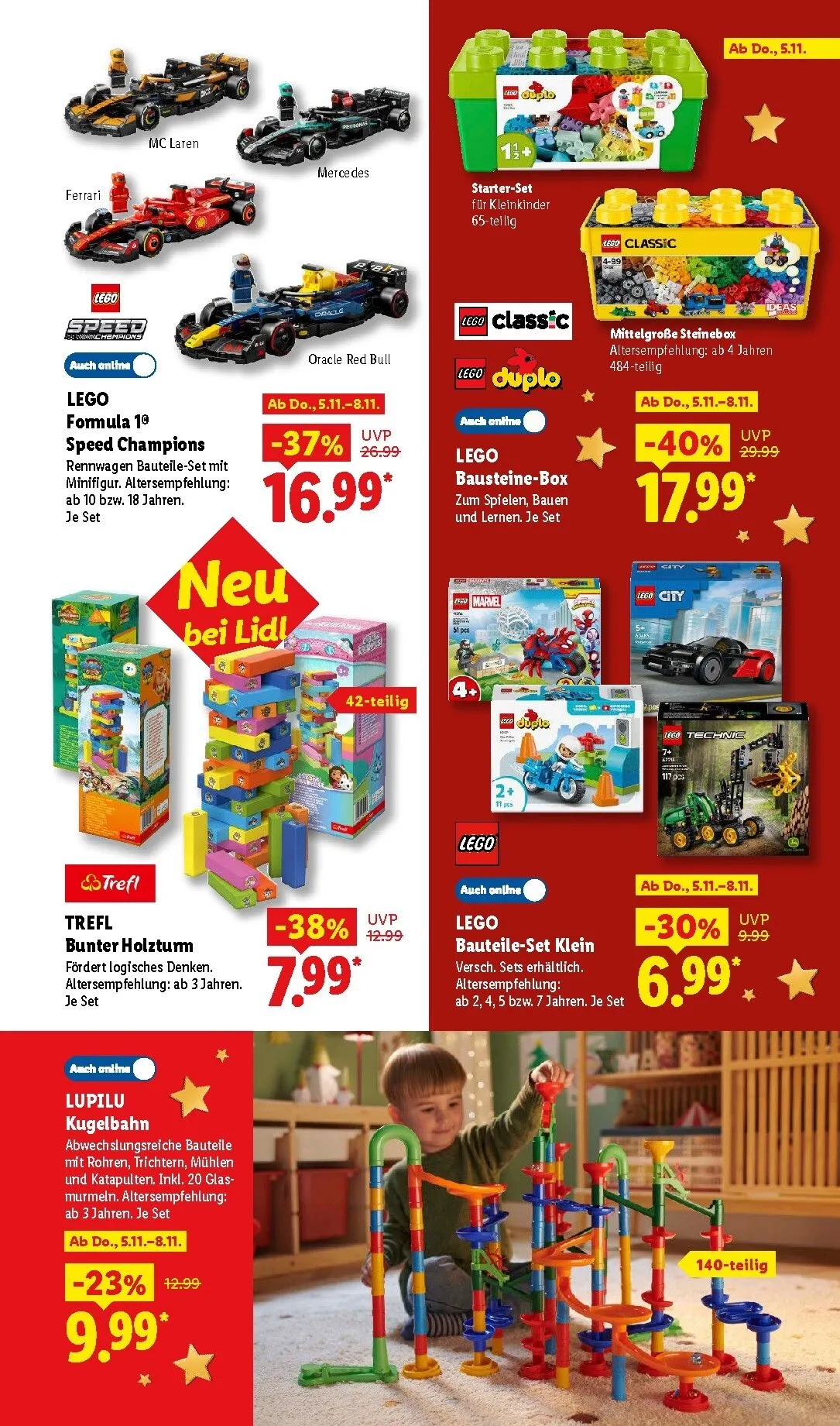Die Magie des Schenkens lohnt sich. Entdecke zahlreiche Geschenkideen von 26. Oktober bis 24. Dezember 2026 - Prospekt seite 19