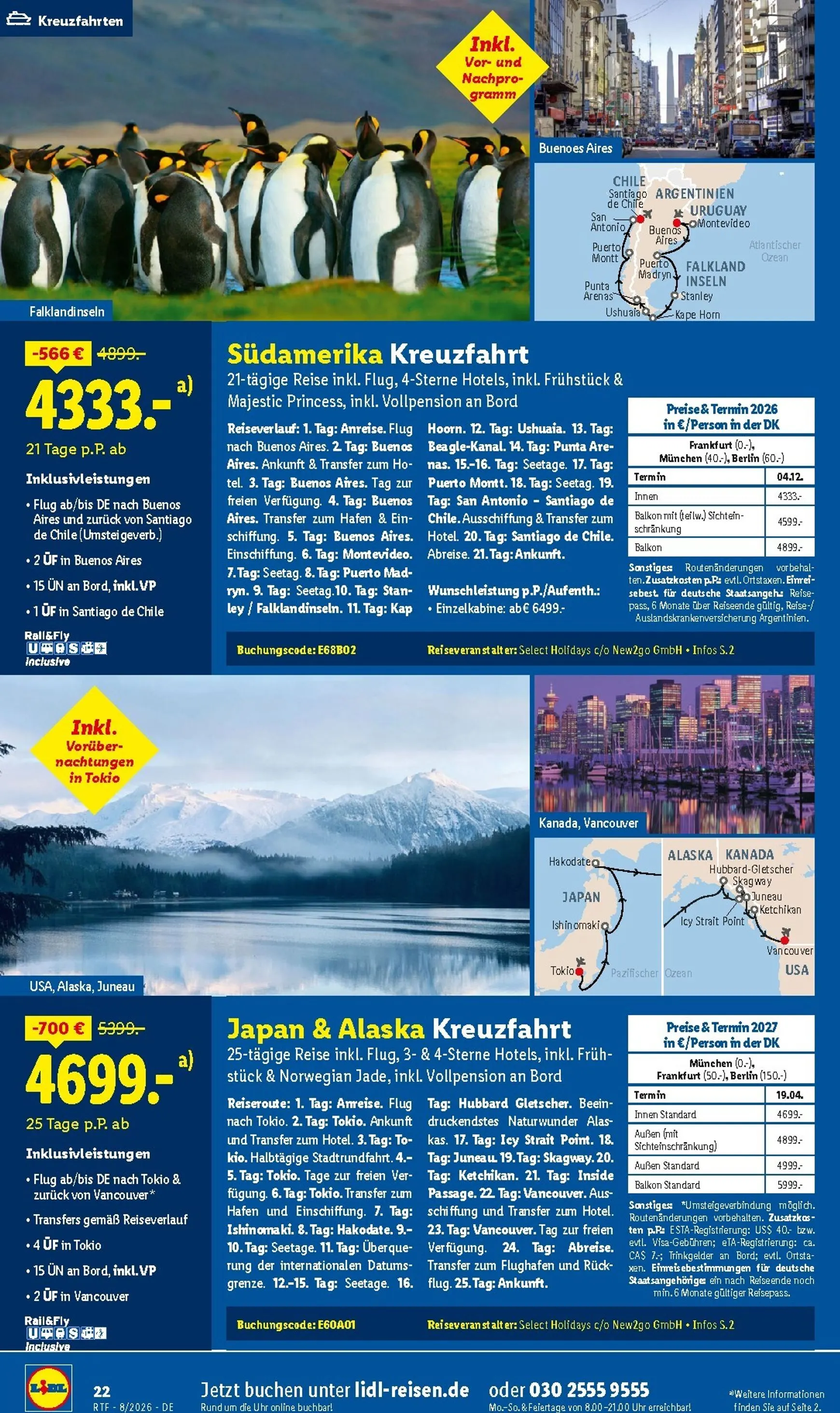 Lidl Kultur erleben & Sonne tanken von 12. August bis 15. September 2026 - Prospekt seite 22