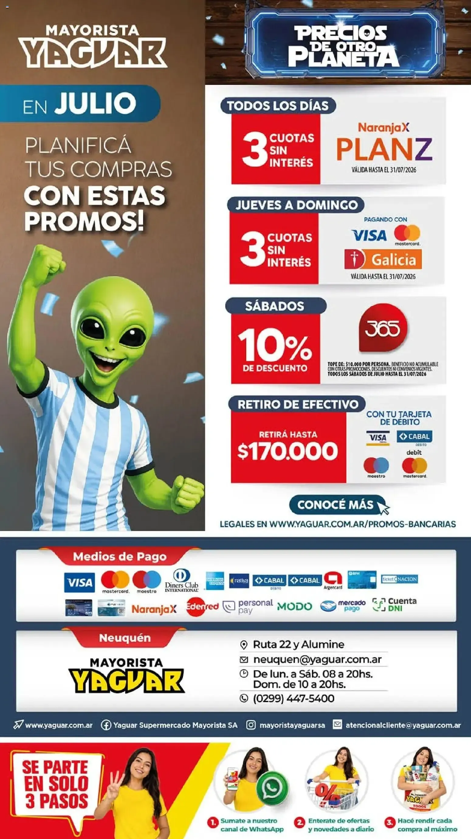 Ofertas de Yaguar - Oferta Semanal Neuquen del 13/07/2026 - 19/07/2026 13 de julio al 19 de julio 2026 - Página 19 del catálogo