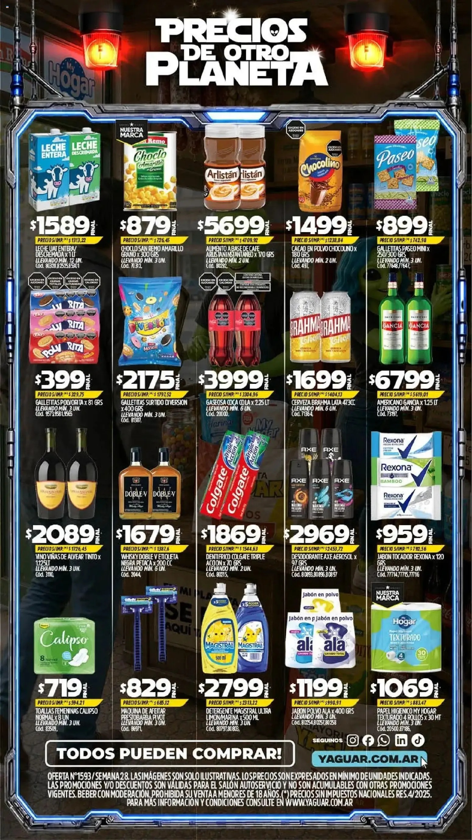 Ofertas de Mayorista Yaguar - Precios de Otro Planeta 6 de julio al 11 de julio 2026 - Página 2 del catálogo
