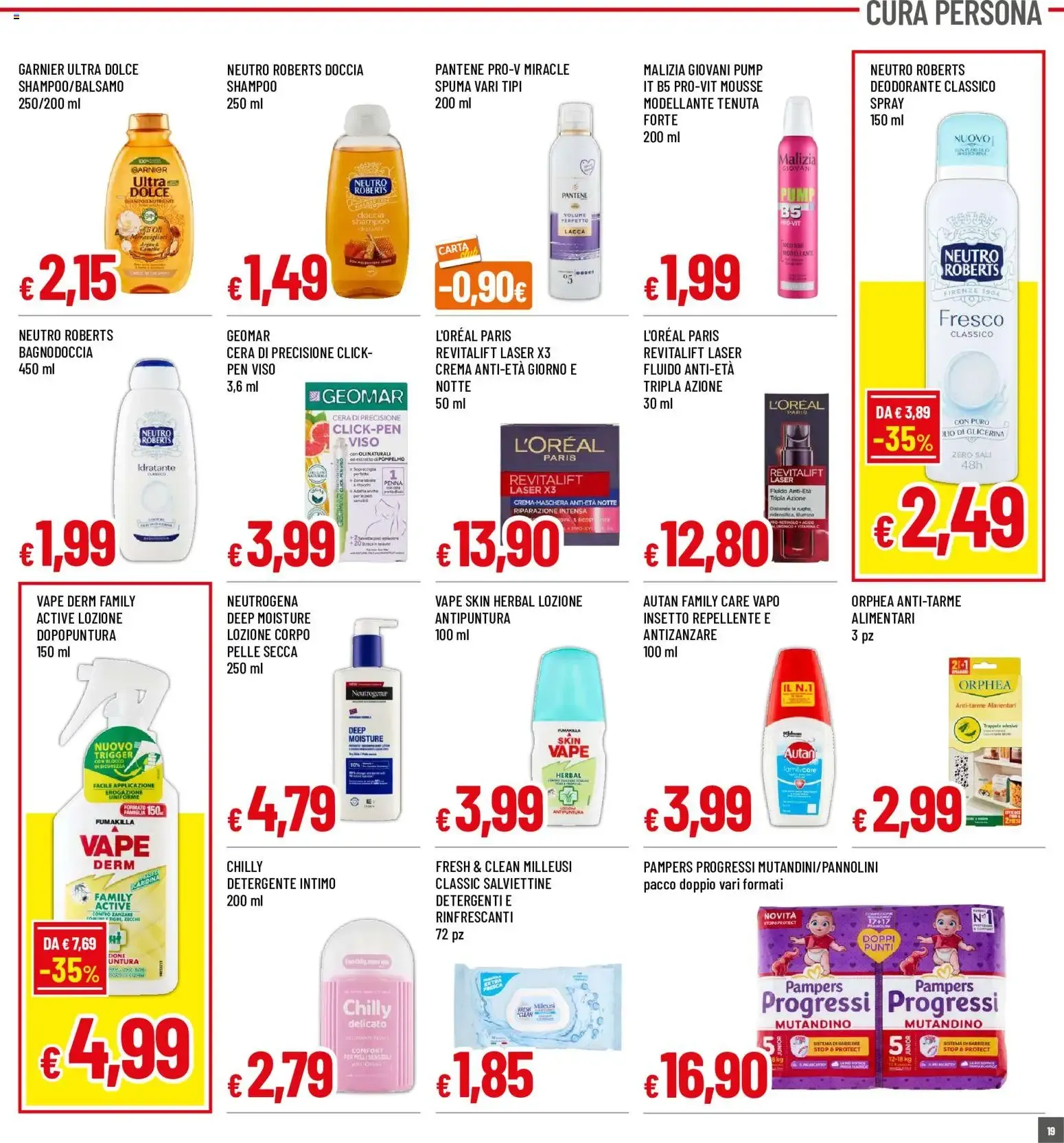 Famila Freschissimi d'Estate da 30 luglio a 9 agosto di 2026 - Pagina del volantino 19