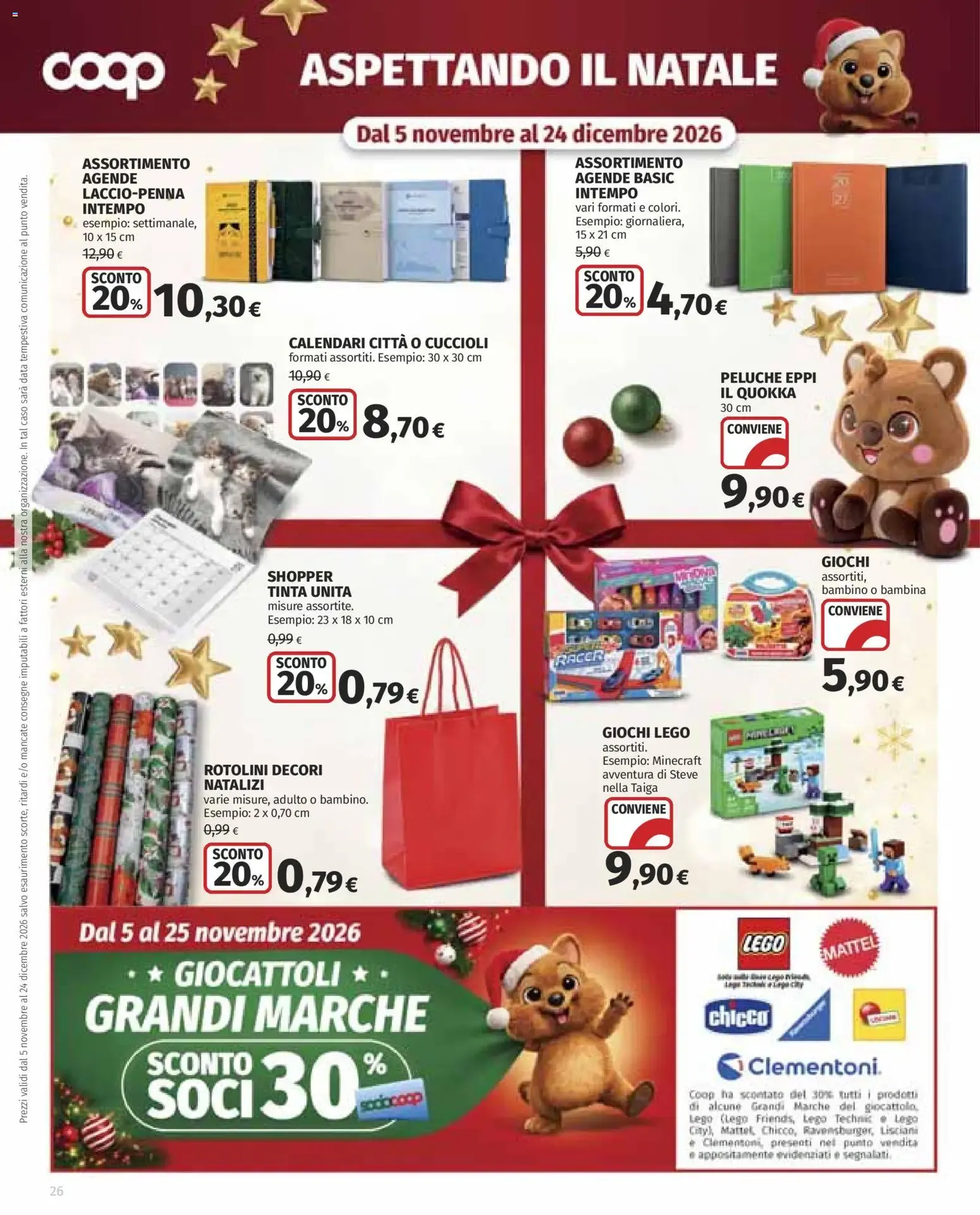 OFFERTE TOP Coop Superstore da 29 ottobre a 11 novembre di 2026 - Pagina del volantino 26