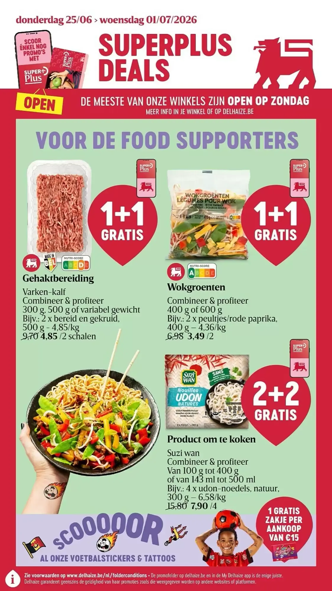 SUPERPLUS DEALS van 25 juni tot 1 juli 2026 - folder pagina 1