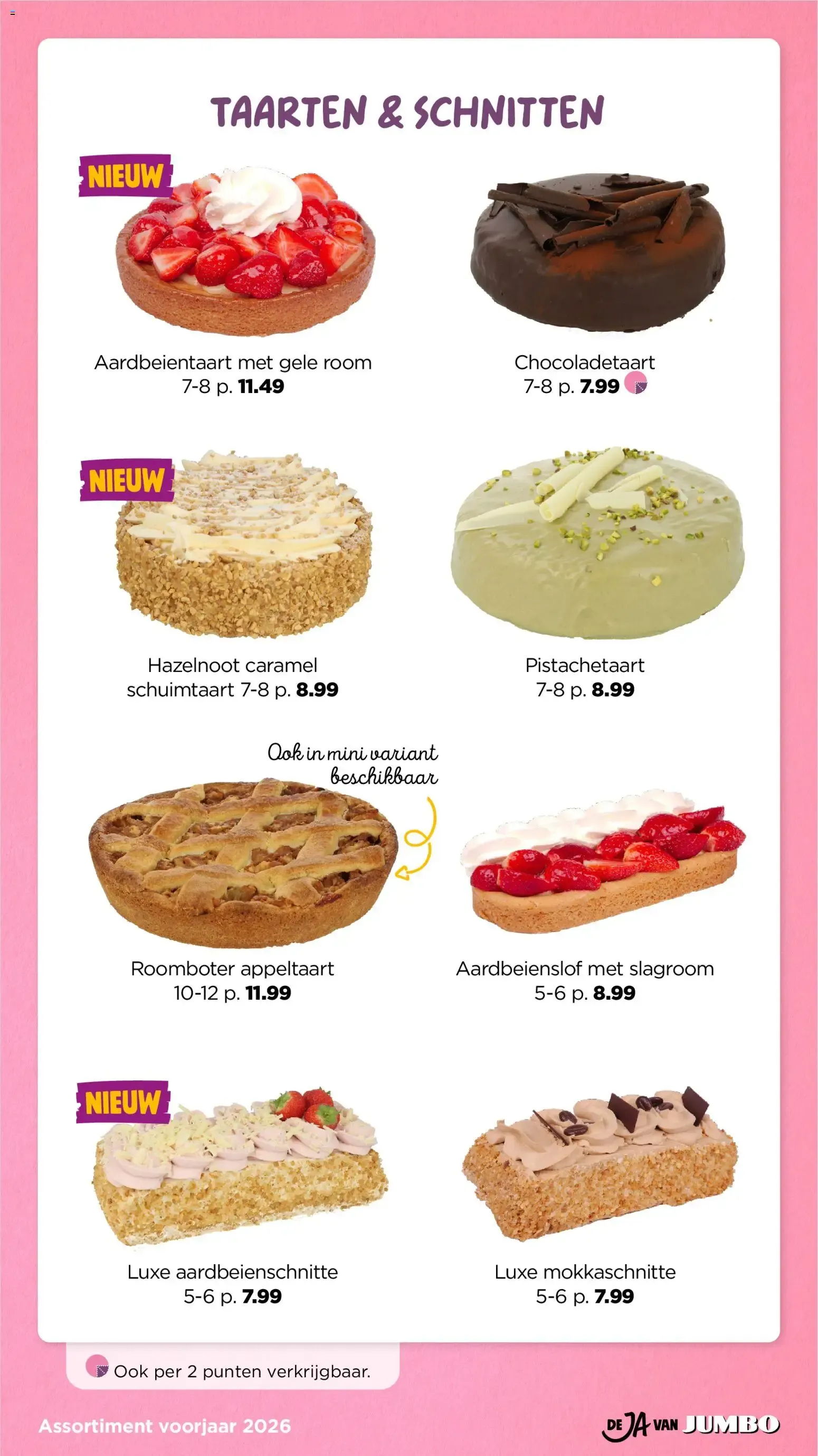 Jumbo: 20% de descuento en pastelería fresca para cumpleaños van 21 april tot 31 december 2026 - Folder pagina 2