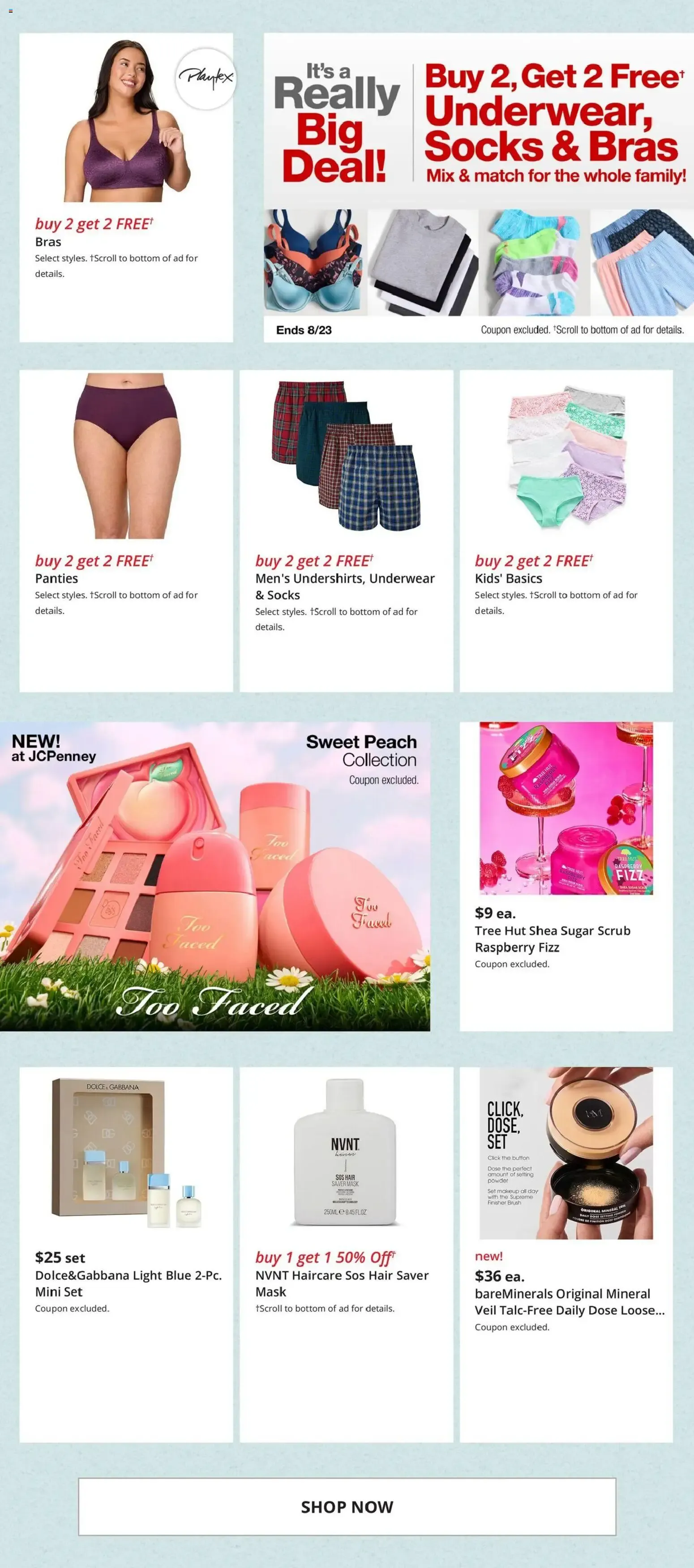 Weekly promotion JCPenney Weekend Hot Deals spanning from August 21 to August 23 2026 - Page 5 for Catalogue 365