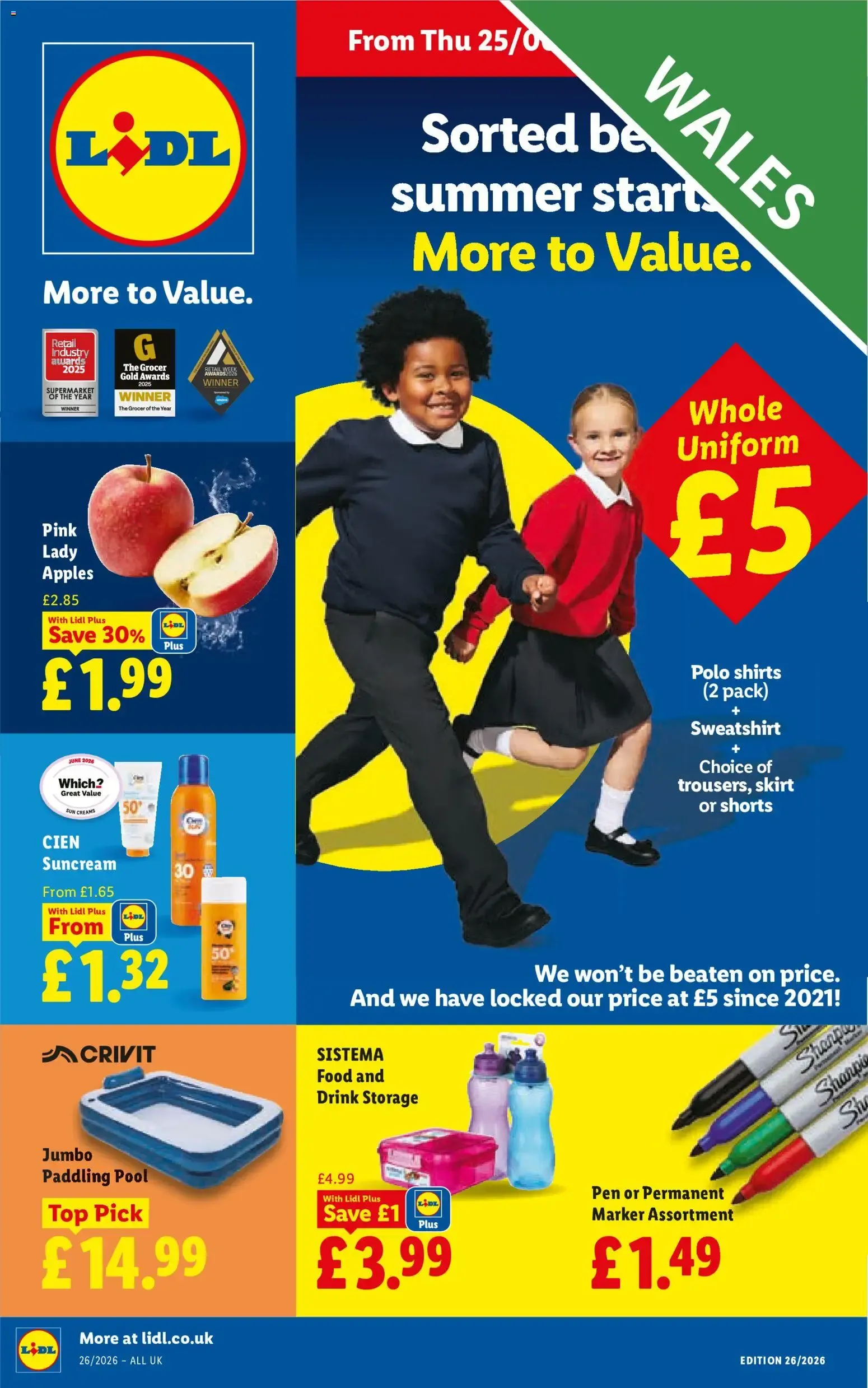 Weekly offers Lidl Wales (25/06/2026 - 01/07/2026) - Offers Online