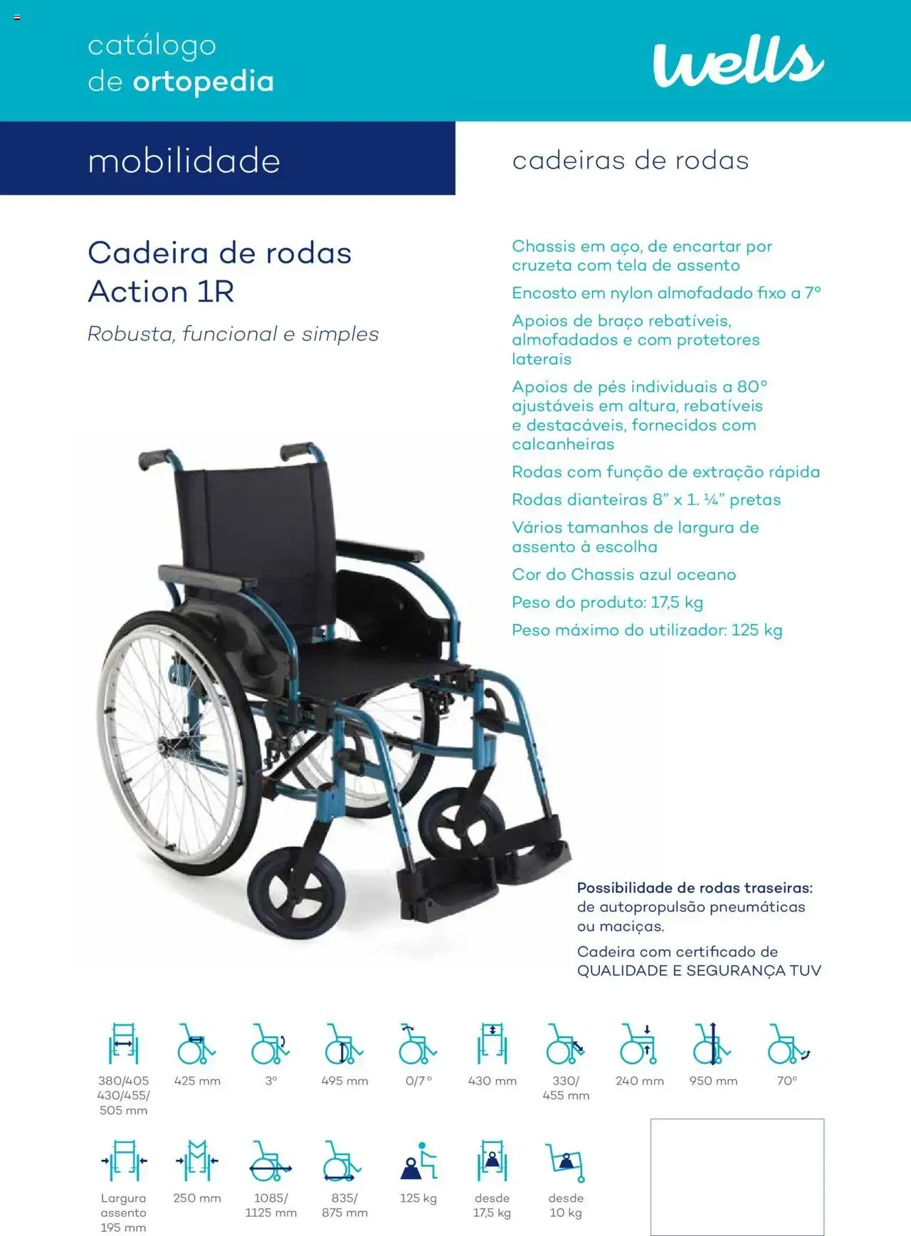 Folheto Well’s Catálogo de Ortopedia » de 12/02/2024 - 31/12/2026 de 12 de fevereiro até 31 de dezembro 2026 - Pagina 8