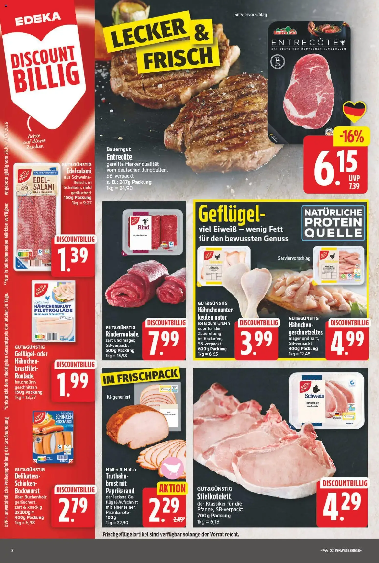 NP Discount Prospekt (ab 26.10.2026) zum Blättern von 26. Oktober bis 31. Oktober 2026 - Prospekt seite 2