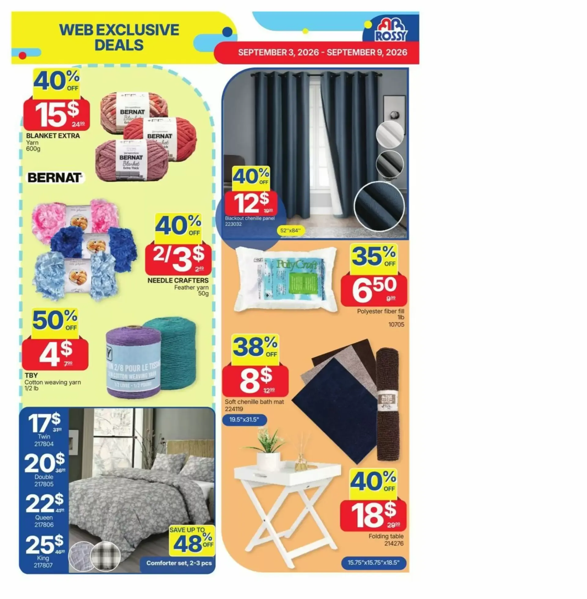 Rossy flyer week 36 from September 3 to September 9 2026 - flyer page 10