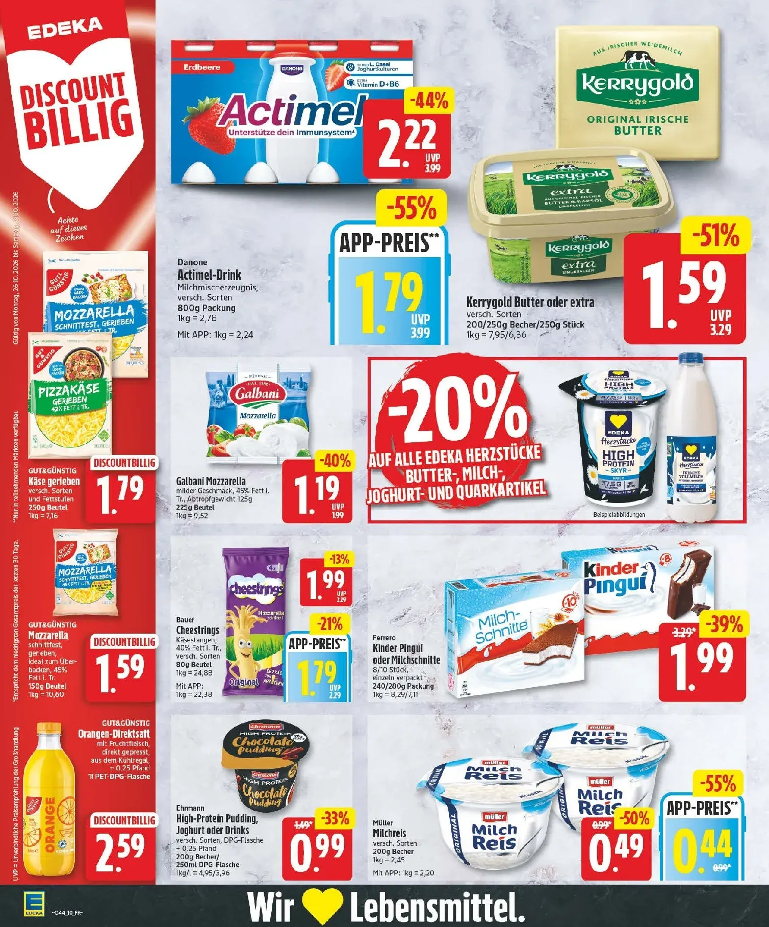 Edeka Prospekt nächste Woche – von Montag 26.10.2026 bis Samstag 31.10.2026 von 26. Oktober bis 31. Oktober 2026 - Prospekt seite 10