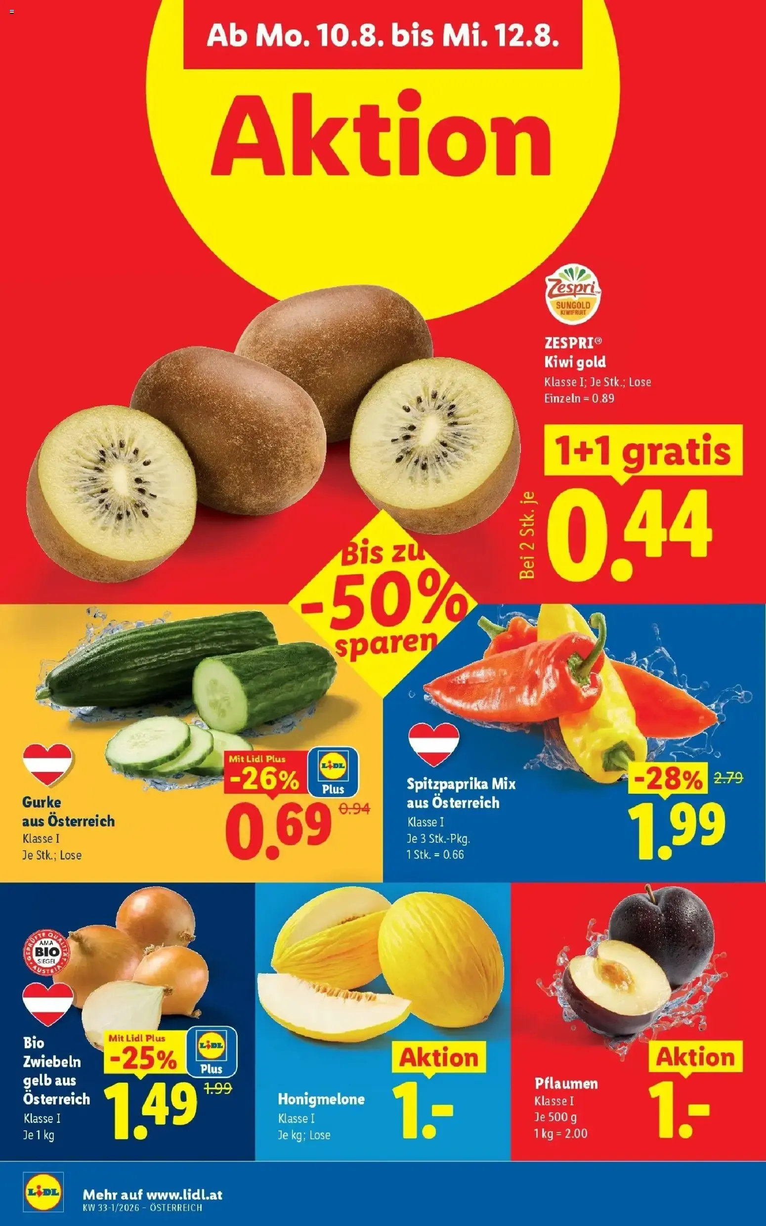 Lidl Plus: Österreichs günstigste Preise von 6. August bis 8. August 2026 - Flugblätt seite 39