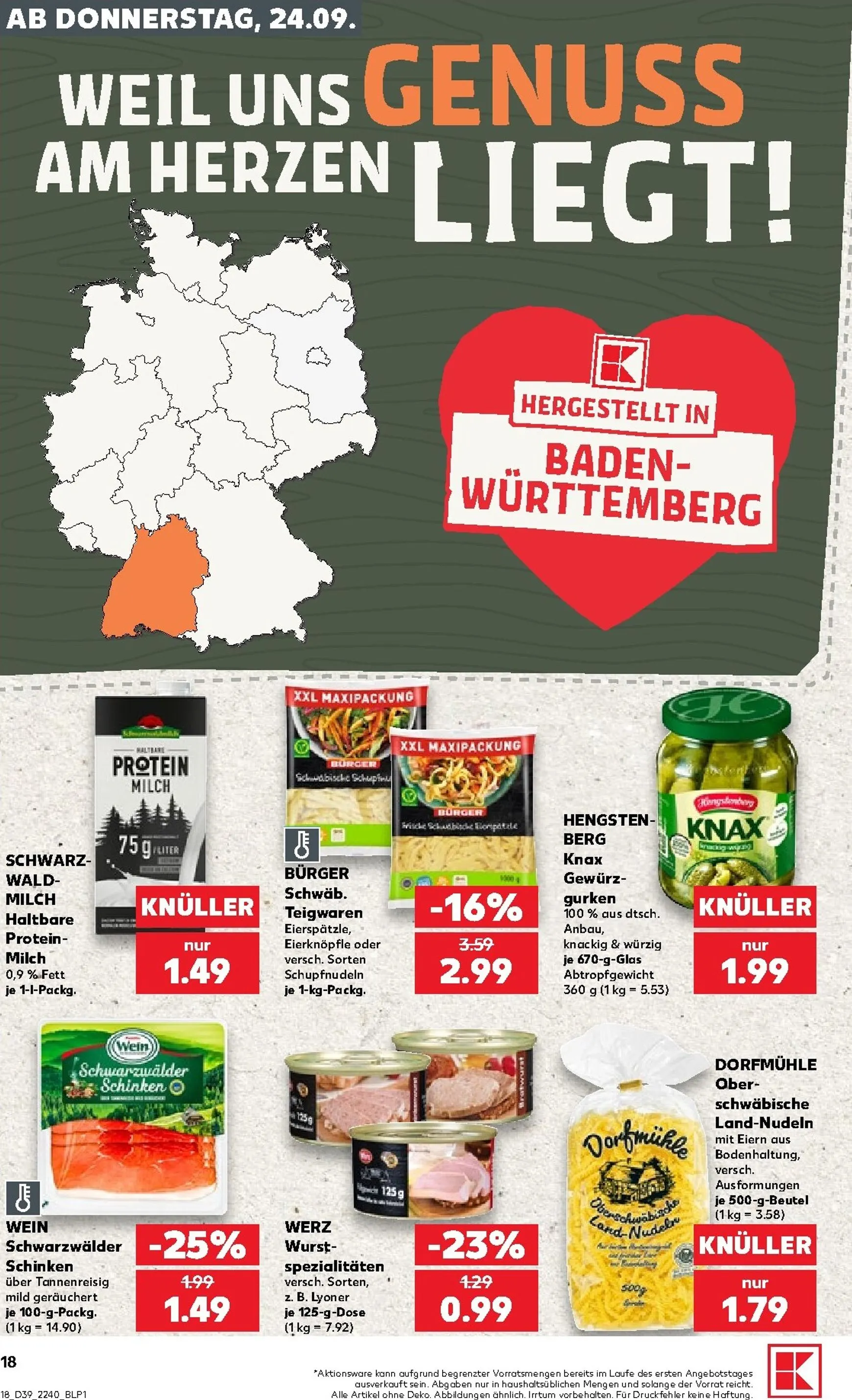 Kaufland Prospekt nächste Woche – von Donnerstag 24.09.2026 bis Mittwoch 30.09.2026 von 24. September bis 30. September 2026 - Prospekt seite 19
