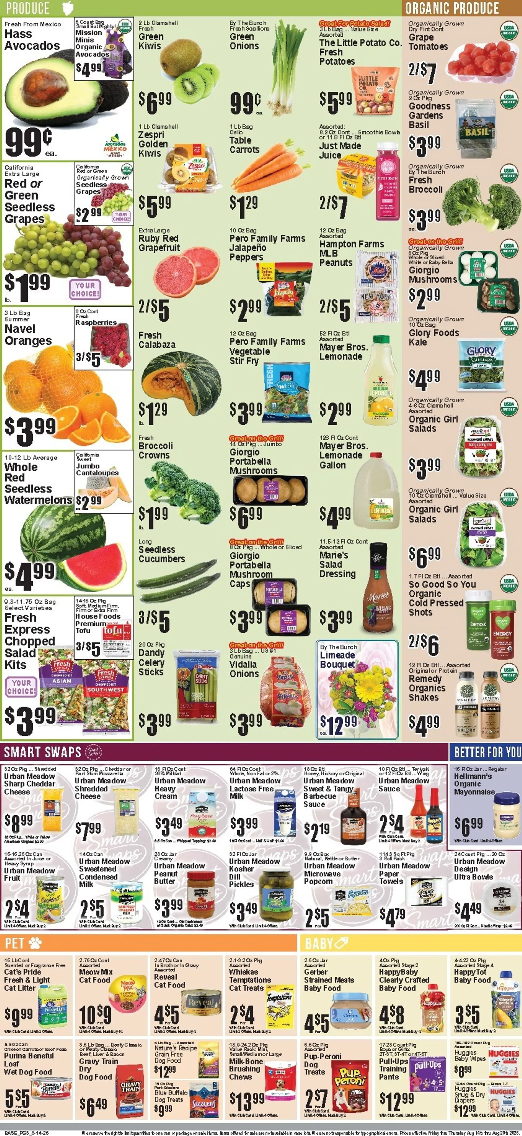 Weekly ad Current Food Universe leaflet valid from Friday 08/14/2026 to Thursday 08/20/2026 from August 14 to August 20 2026 - Page 4