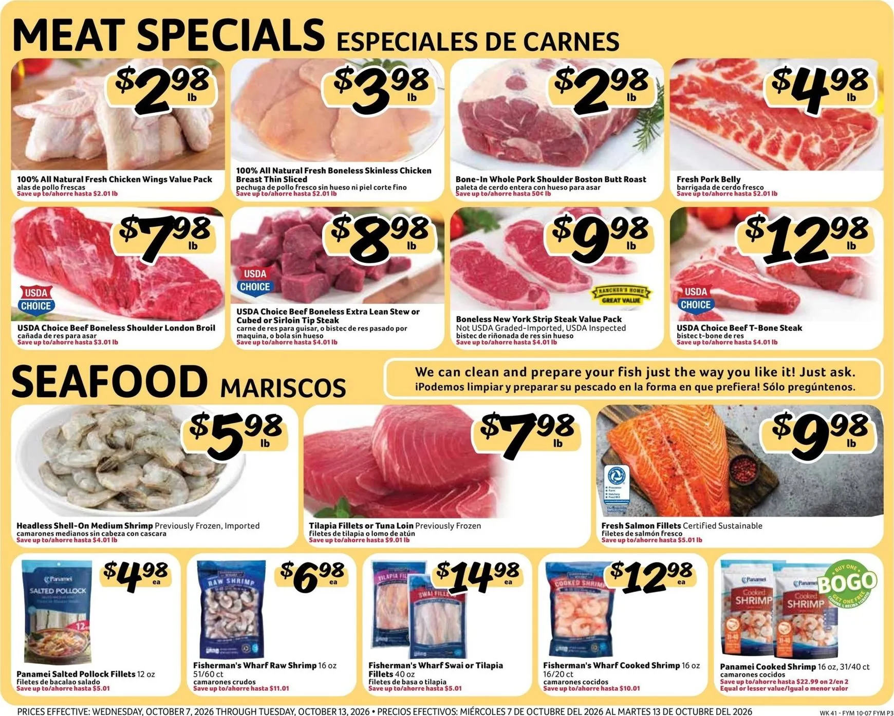 Weekly ad Fresco Supermarkets Weekly Specials from October 7 to October 13 2026 - Page 3